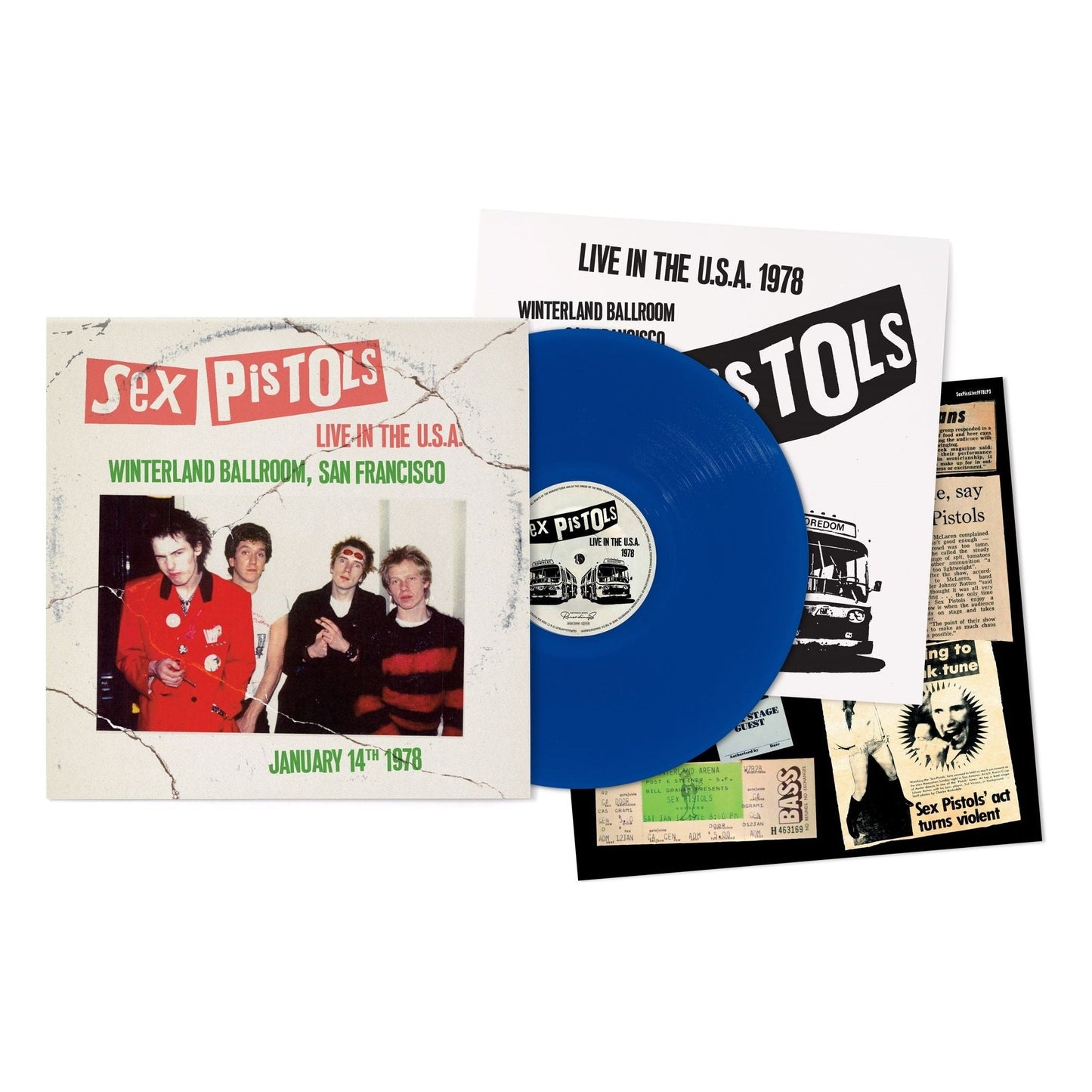 Sex Pistols - Live In The USA 1978: Winterland Ballroom, San Francisco - LP Vinyl Record Hub