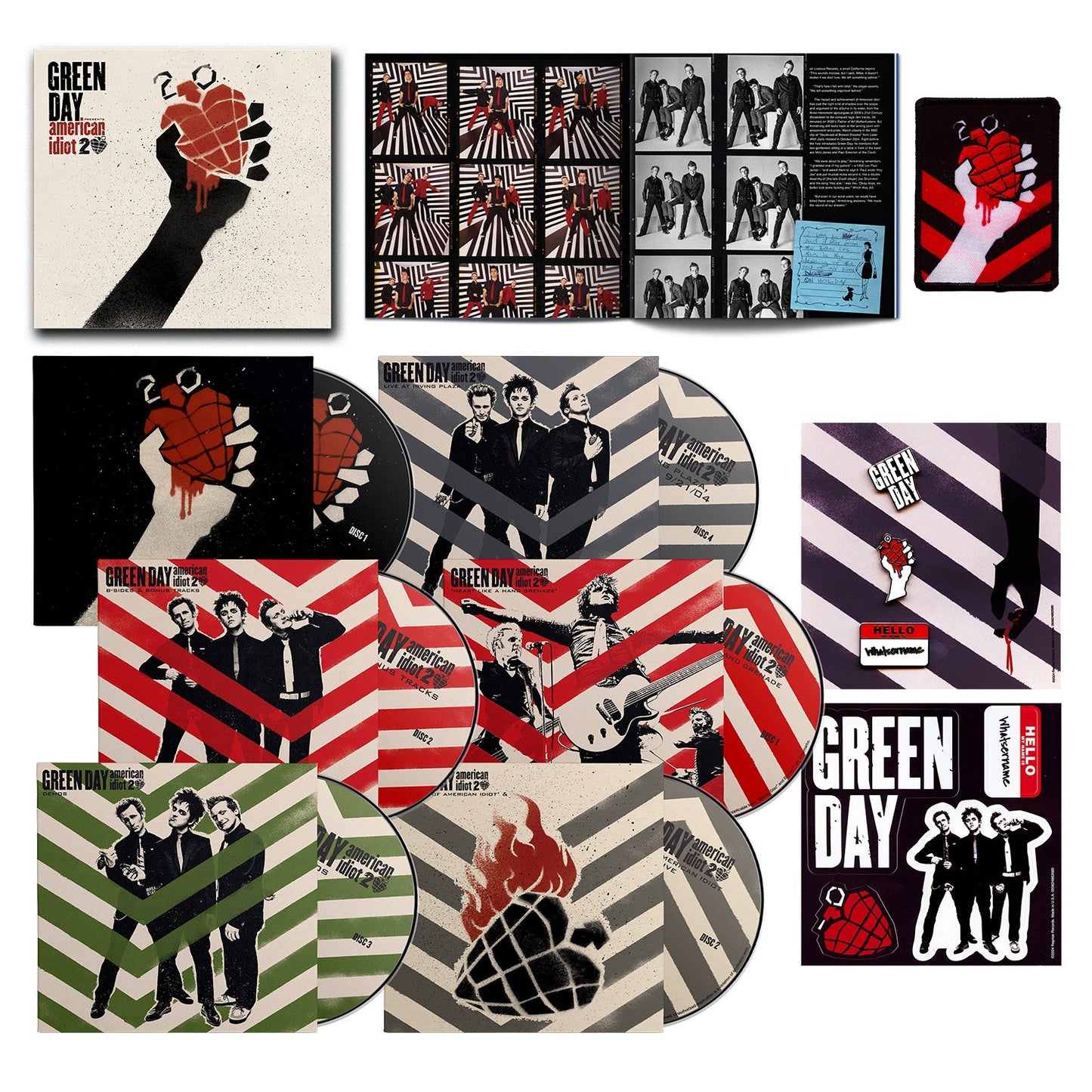 Green Day - American Idiot (20th Anniversary Edition) - CD Box Set Vinyl Record Hub