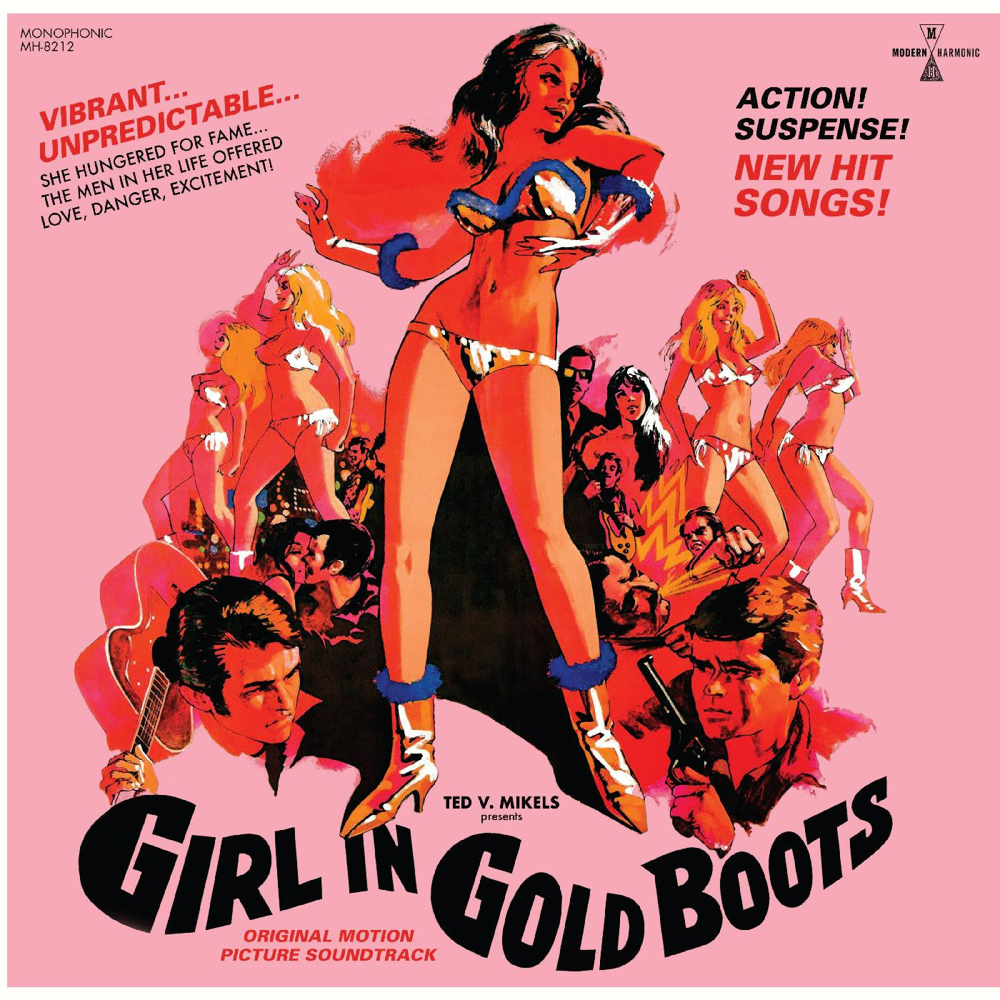 Girl In Gold Boots - Original Motion Picture Soundtrack - LP Vinyl Record Hub