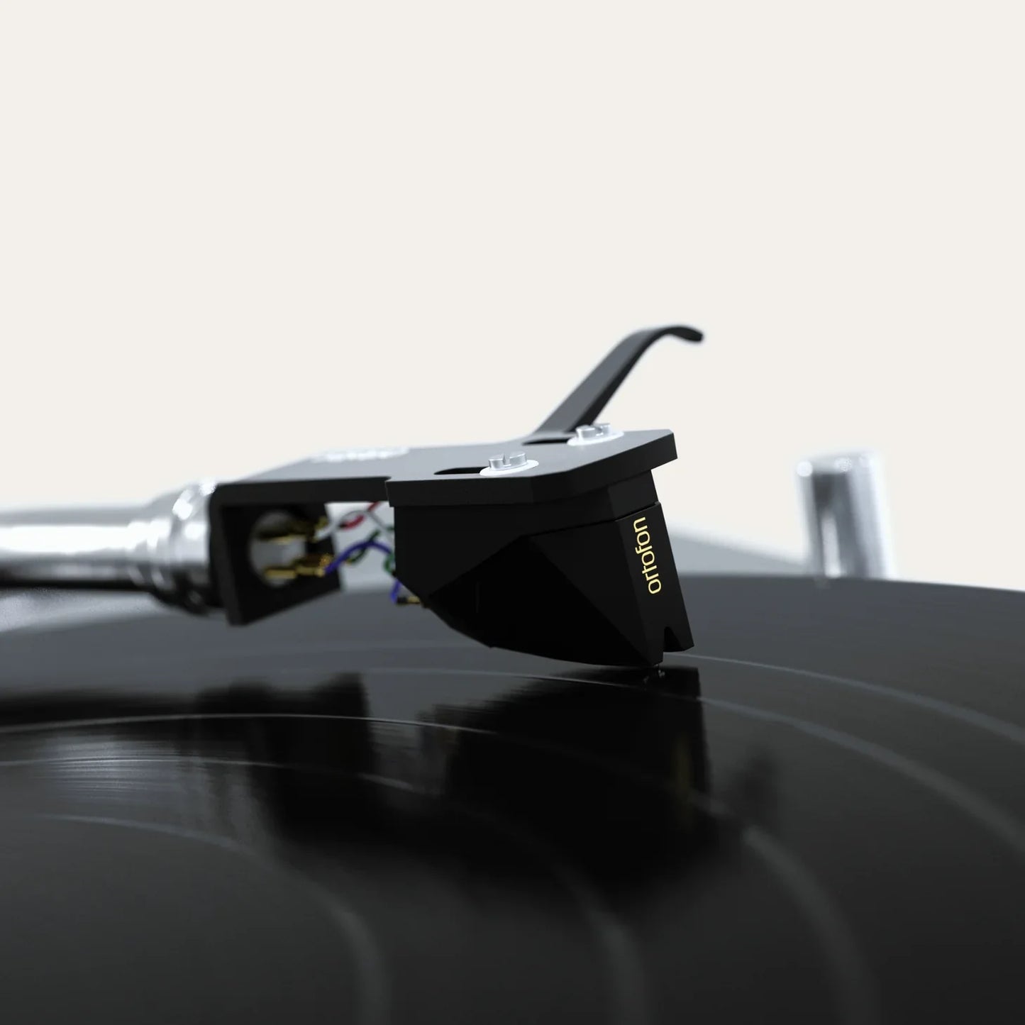 Ortofon - 2M Black MM Cartridge Mounted on SH-4 Headshell Vinyl Record Hub
