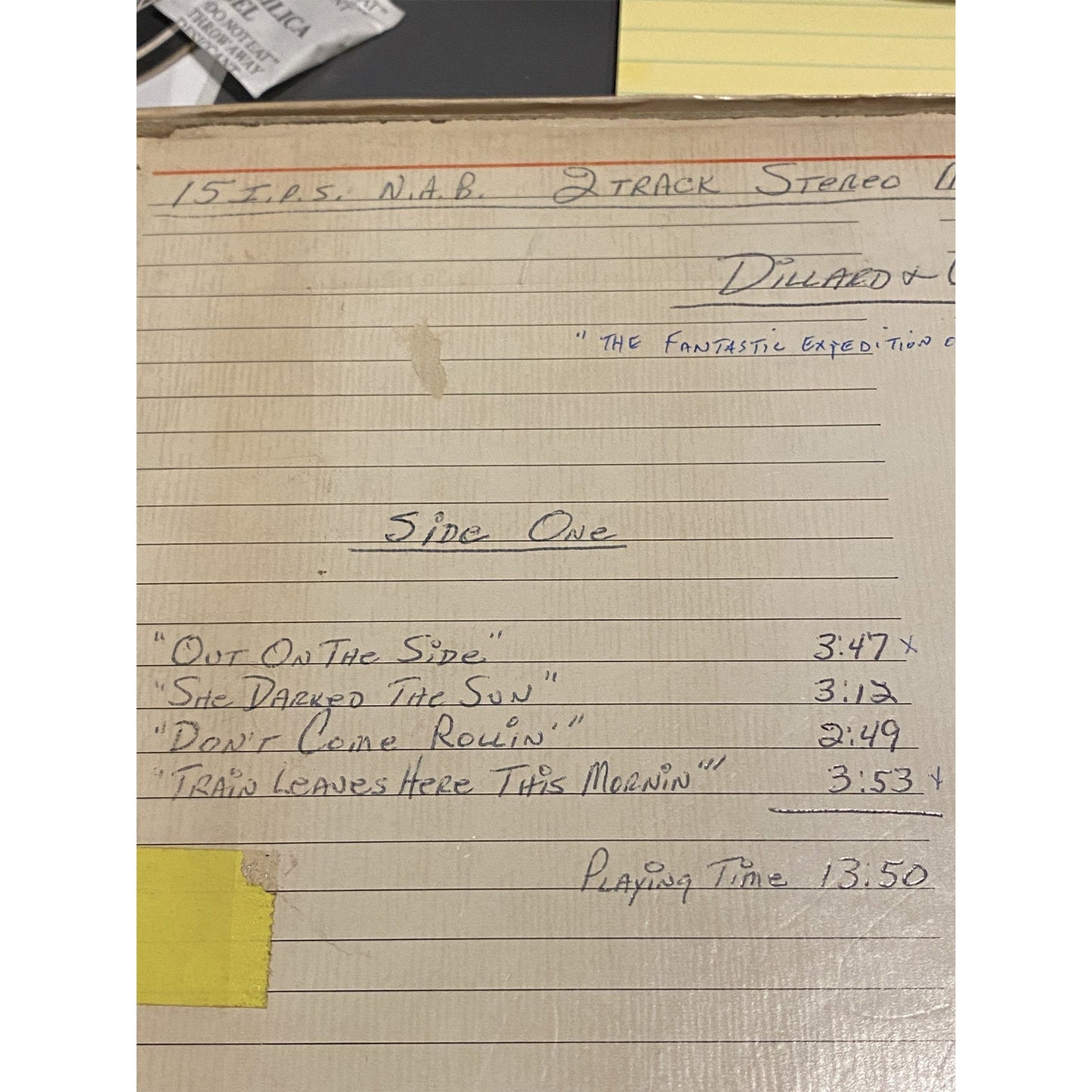 Dillard & Clark - The Fantastic Expedition of Dillard & Clark - Intervention Records SACD Vinyl Record Hub