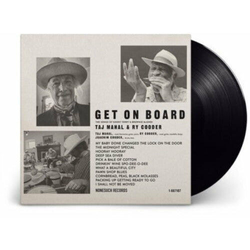 Taj Mahal & Ry Cooder - Get On Board - LP Vinyl Record Hub