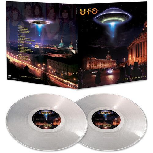 UFO - Live In Vienna 1998 - Silver LP Vinyl Record Hub