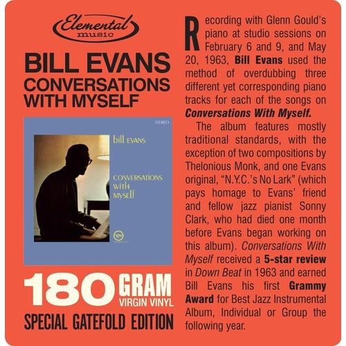 Bill Evans - Conversations With Myself - LP Vinyl Record Hub