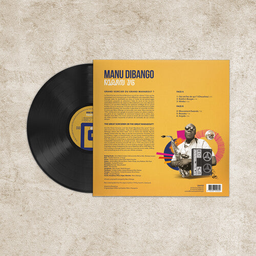 Manu Dibango - Manu 76 - RSD LP Vinyl Record Hub