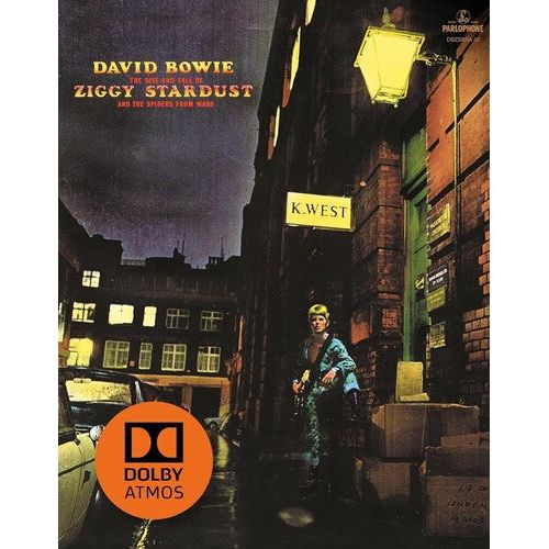 David Bowie - The Rise and Fall of Ziggy Stardust - Blu-Ray Audio Disc Vinyl Record Hub
