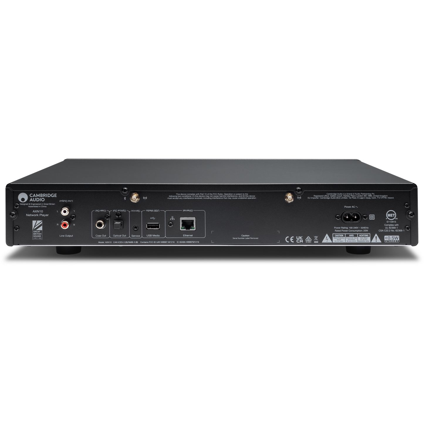 Cambridge - AXN10 Network Player Vinyl Record Hub