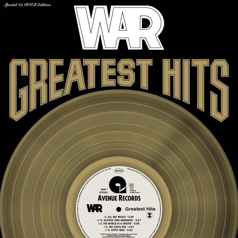 WAR - Greatest Hits - Analogue Productions 45rpm LP Vinyl LP Hub