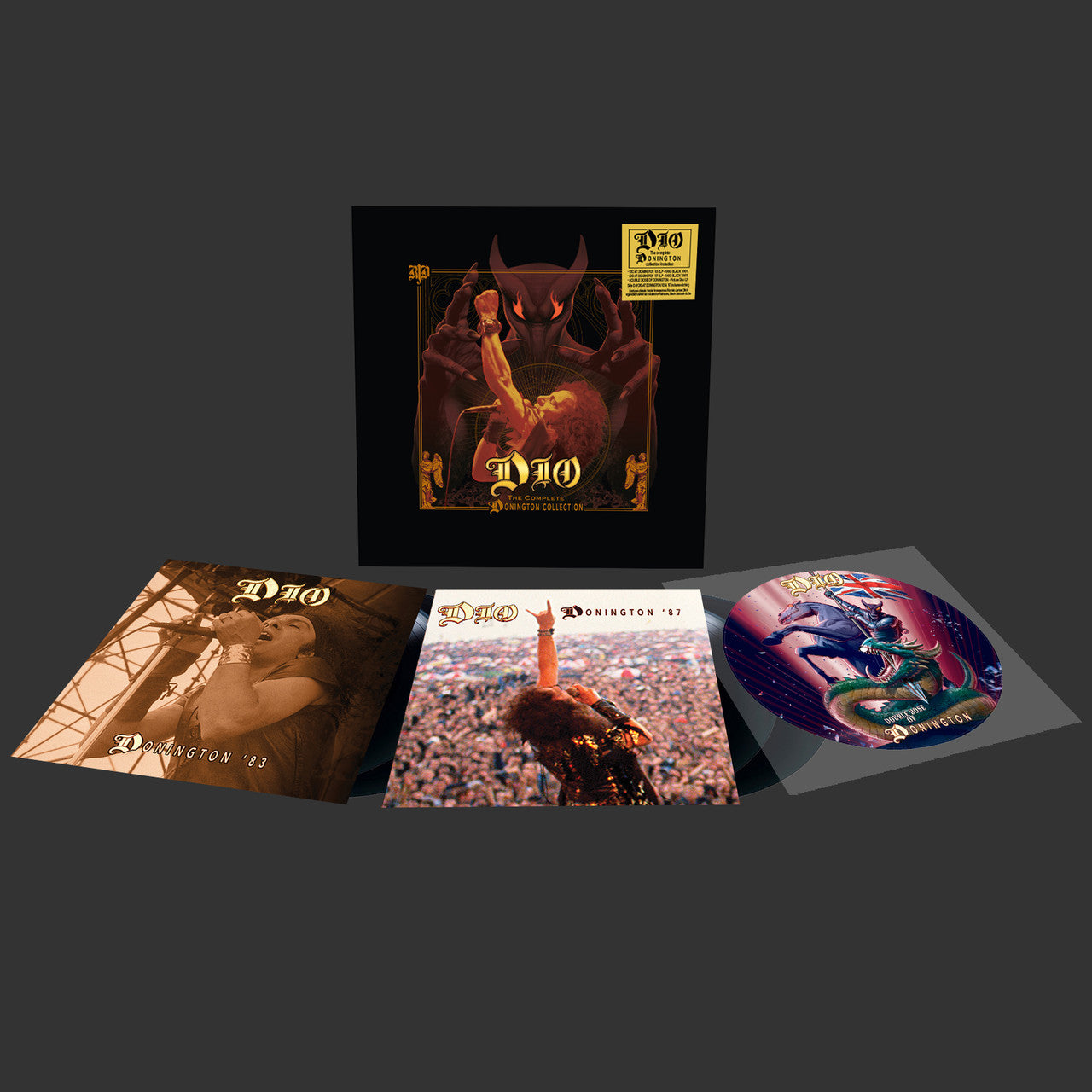 Dio - The Complete Donington Collection - Boxed Set LP Vinyl Record Hub