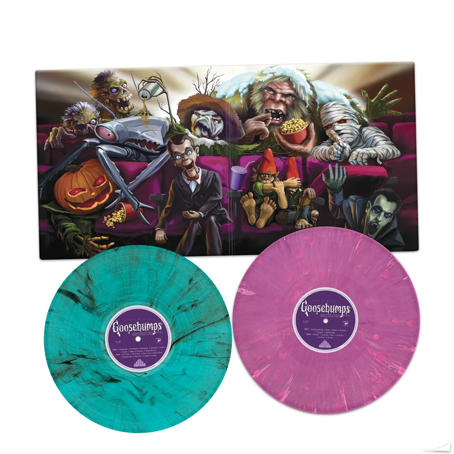 Goosebumps - Original Motion Picture Music by Danny Elfman - "HorrorLand" Color LP Vinyl Record Hub