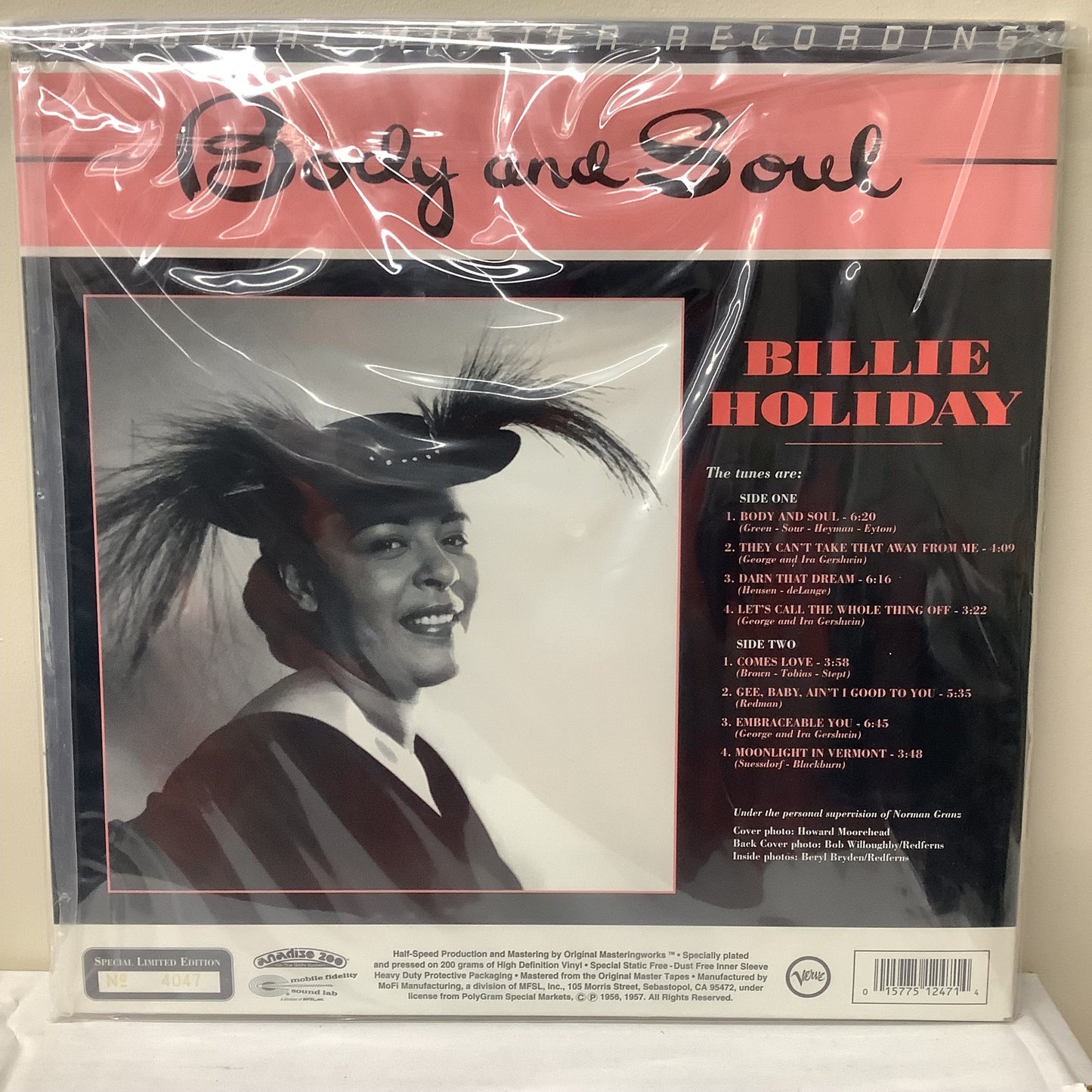 Billie Holiday - Body and Soul - LP Vinyl Record Hub