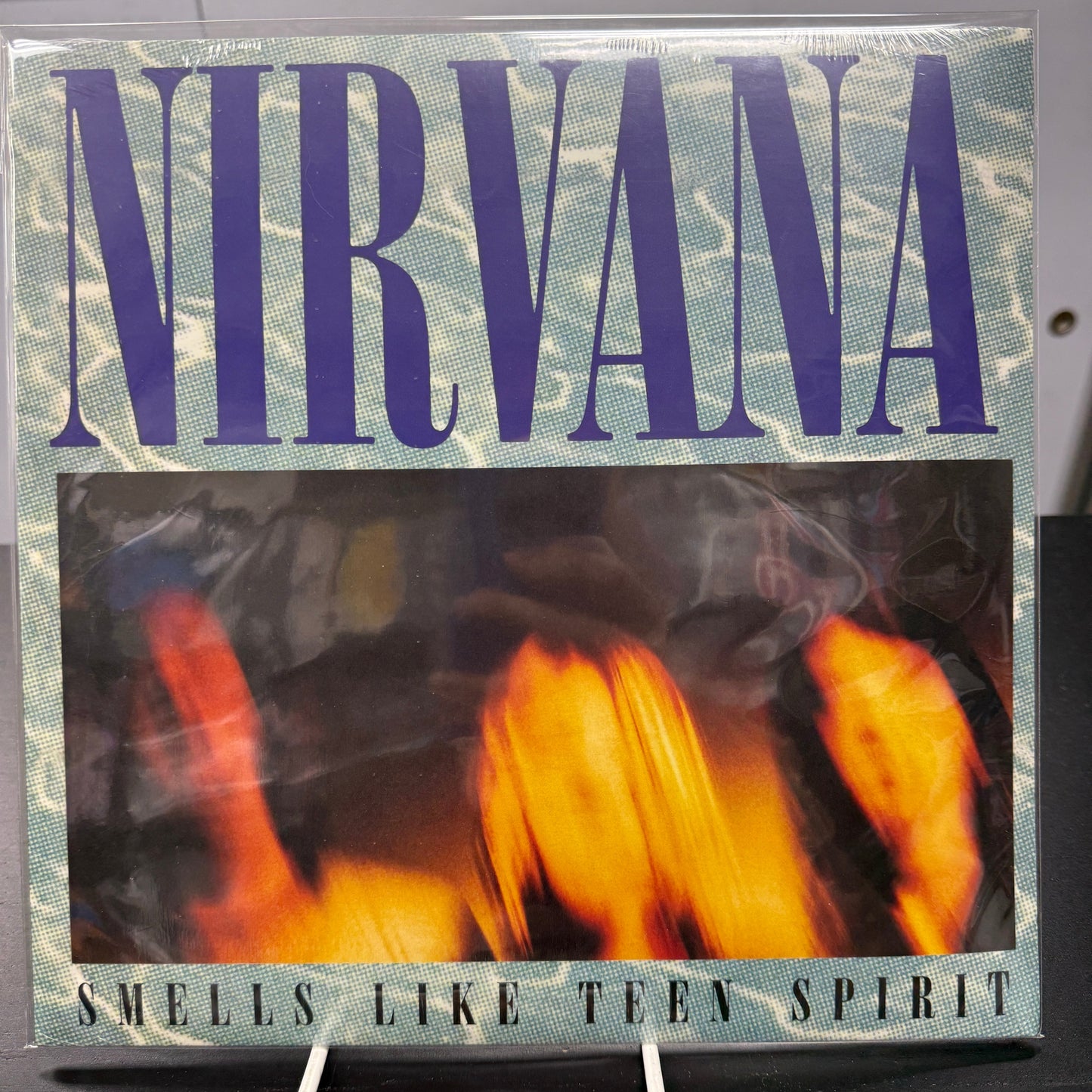 Nirvana - Smells Like Teen Spirit - Red 10" Vinyl Record Hub