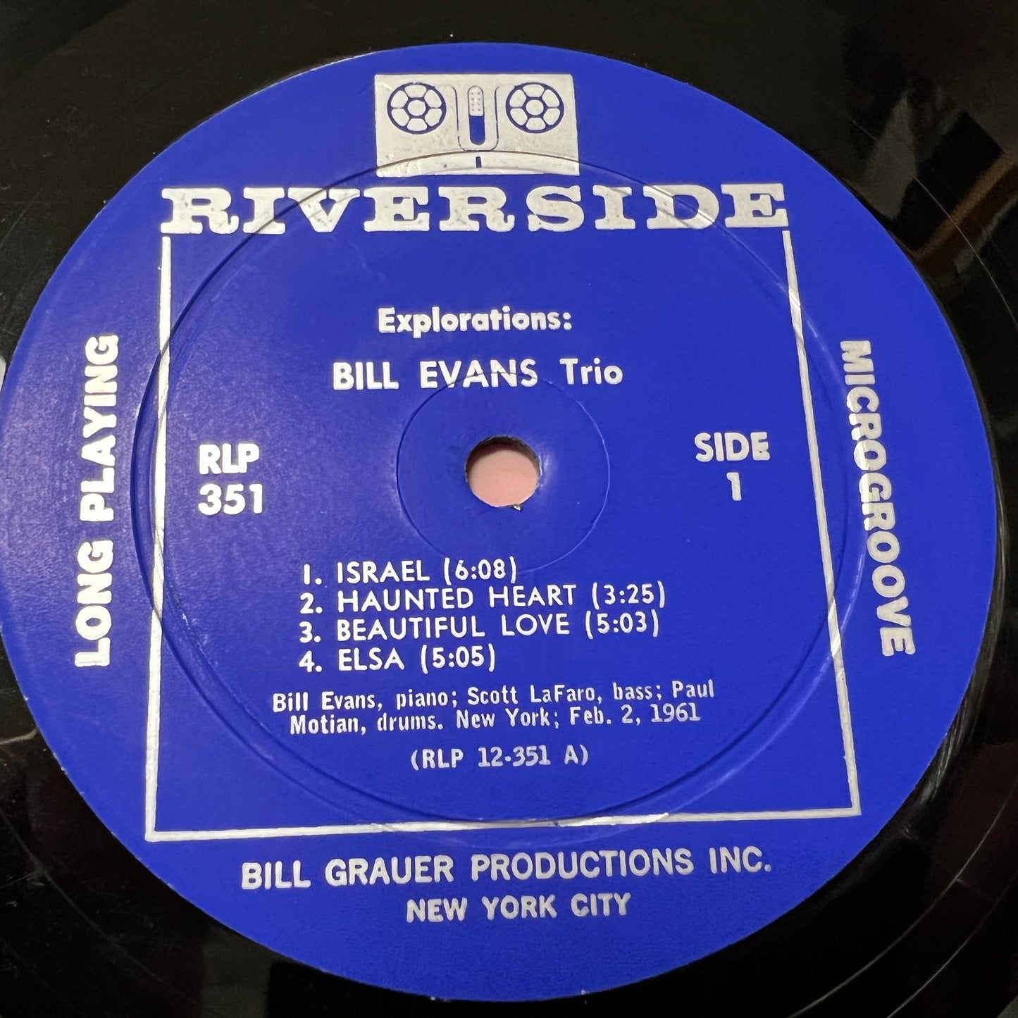 Bill Evans Trio - Explorations - LP Vinyl Record Hub