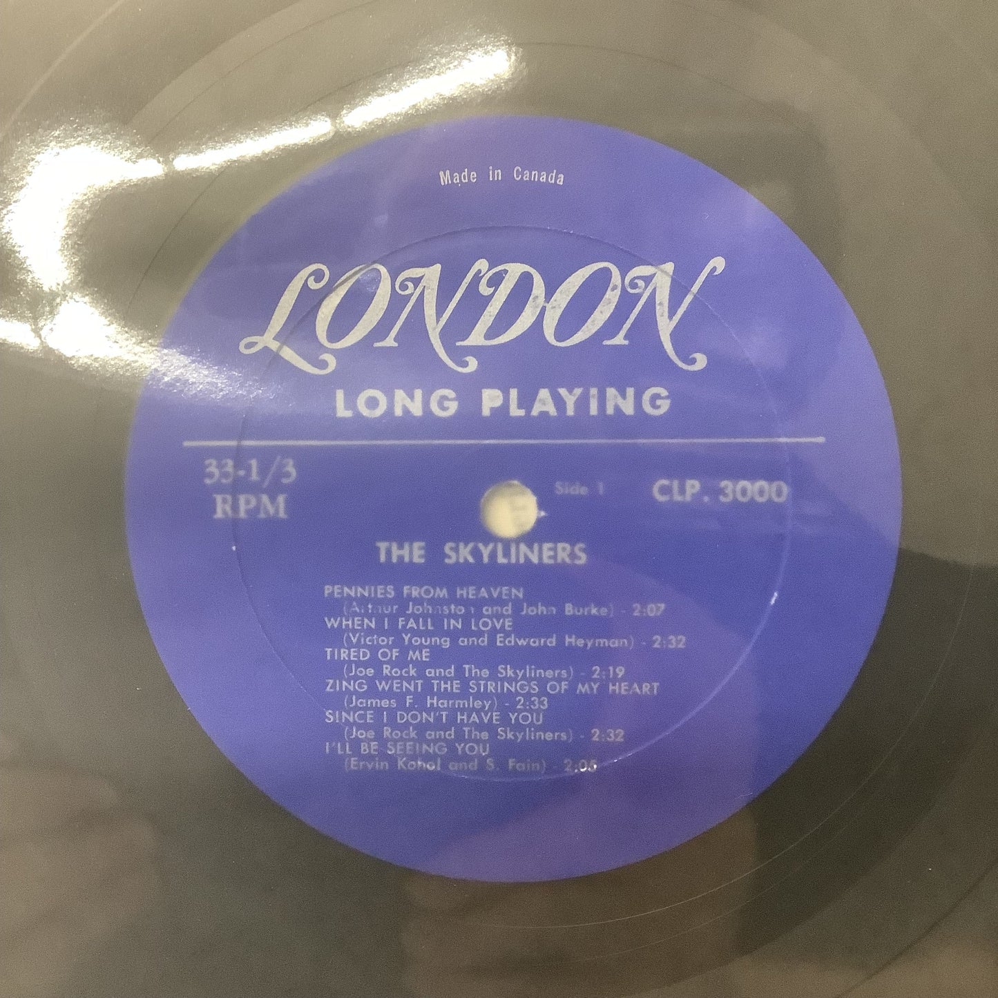 The Skyliners - self-titled - LP Vinyl Record Hub