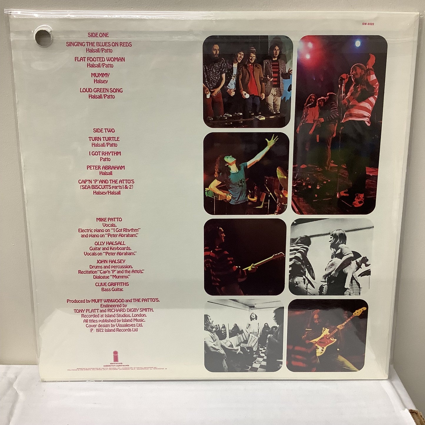 Patto - Roll 'em Smoke 'em Put Another Line Out - LP Vinyl Record Hub