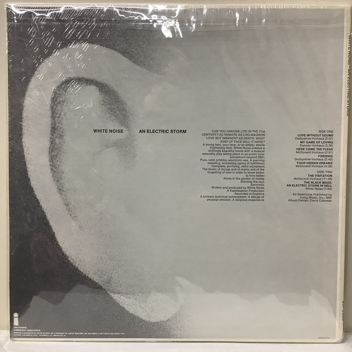 White Noise - An Electrical Storm - LP Vinyl Record Hub