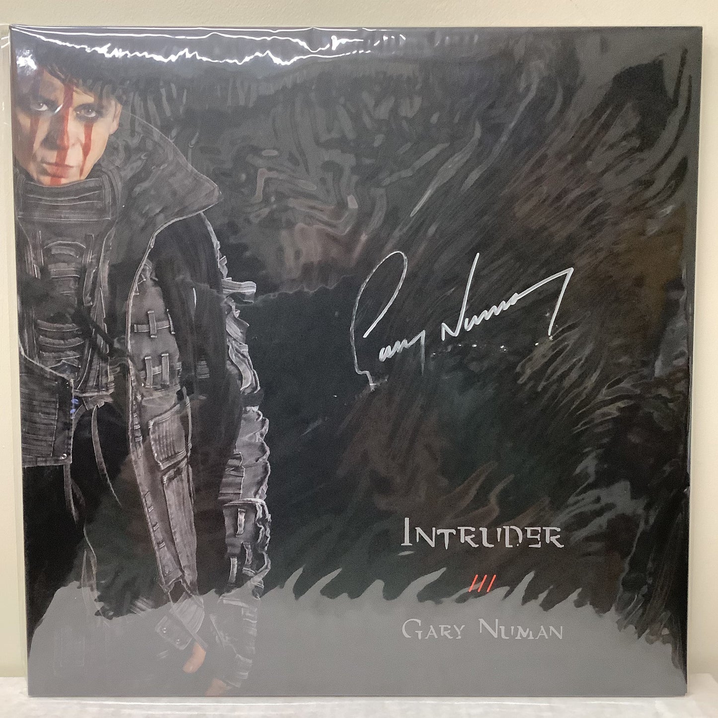 Gary Numan - Intruder - Autographed LP Vinyl Record Hub