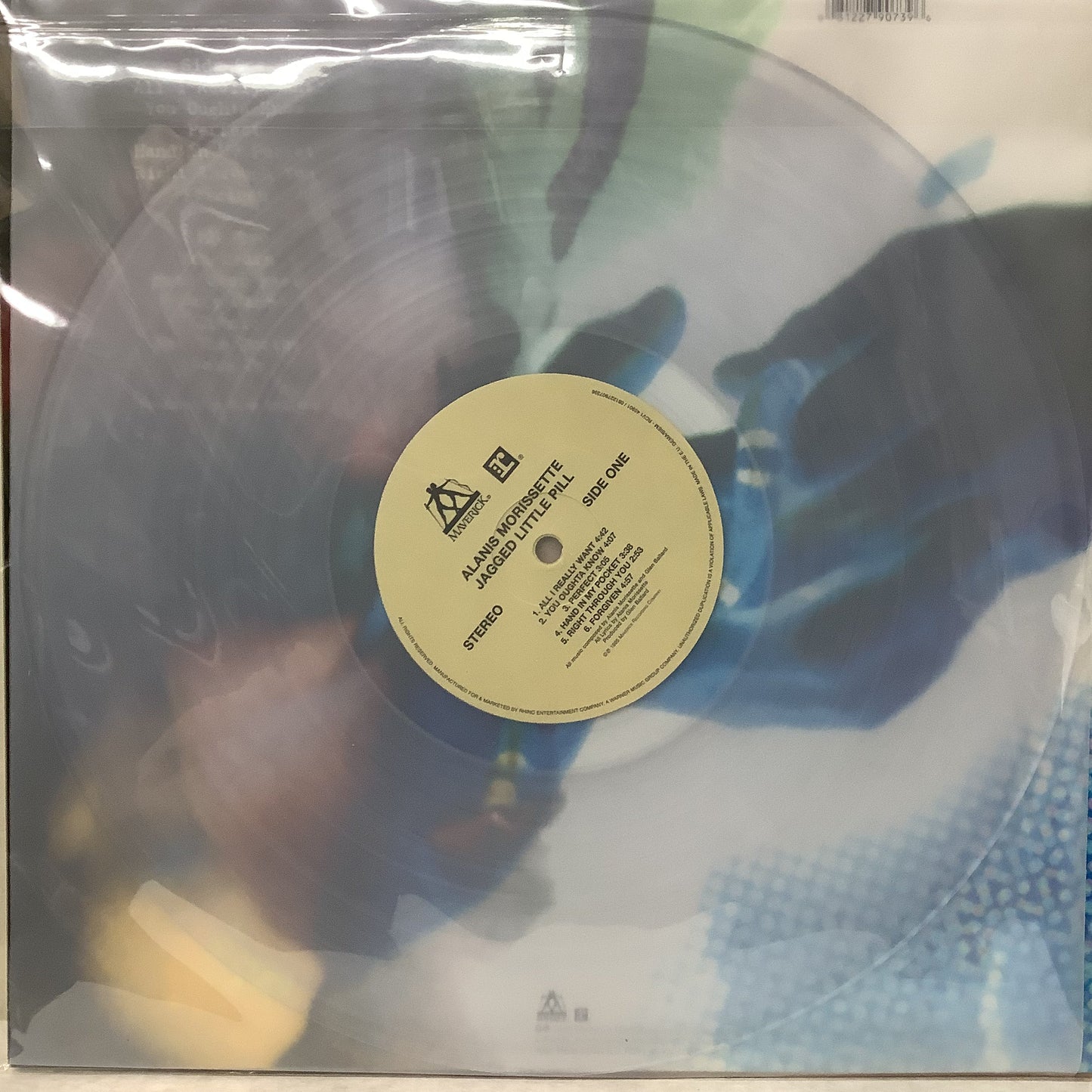 Alanis Morissette - Jagged Little Pill - Autographed LP Vinyl Record Hub