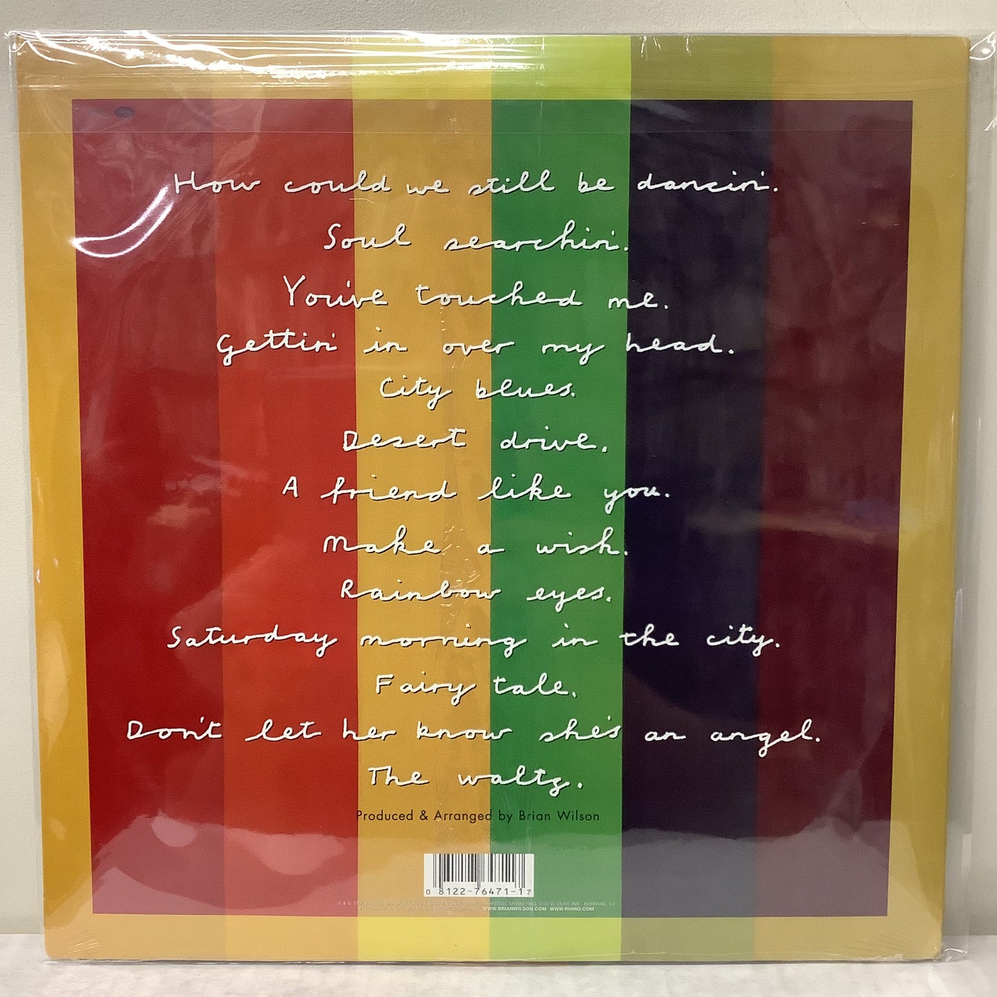 Brian Wilson - Gettin In Over My Head - LP Vinyl Record Hub