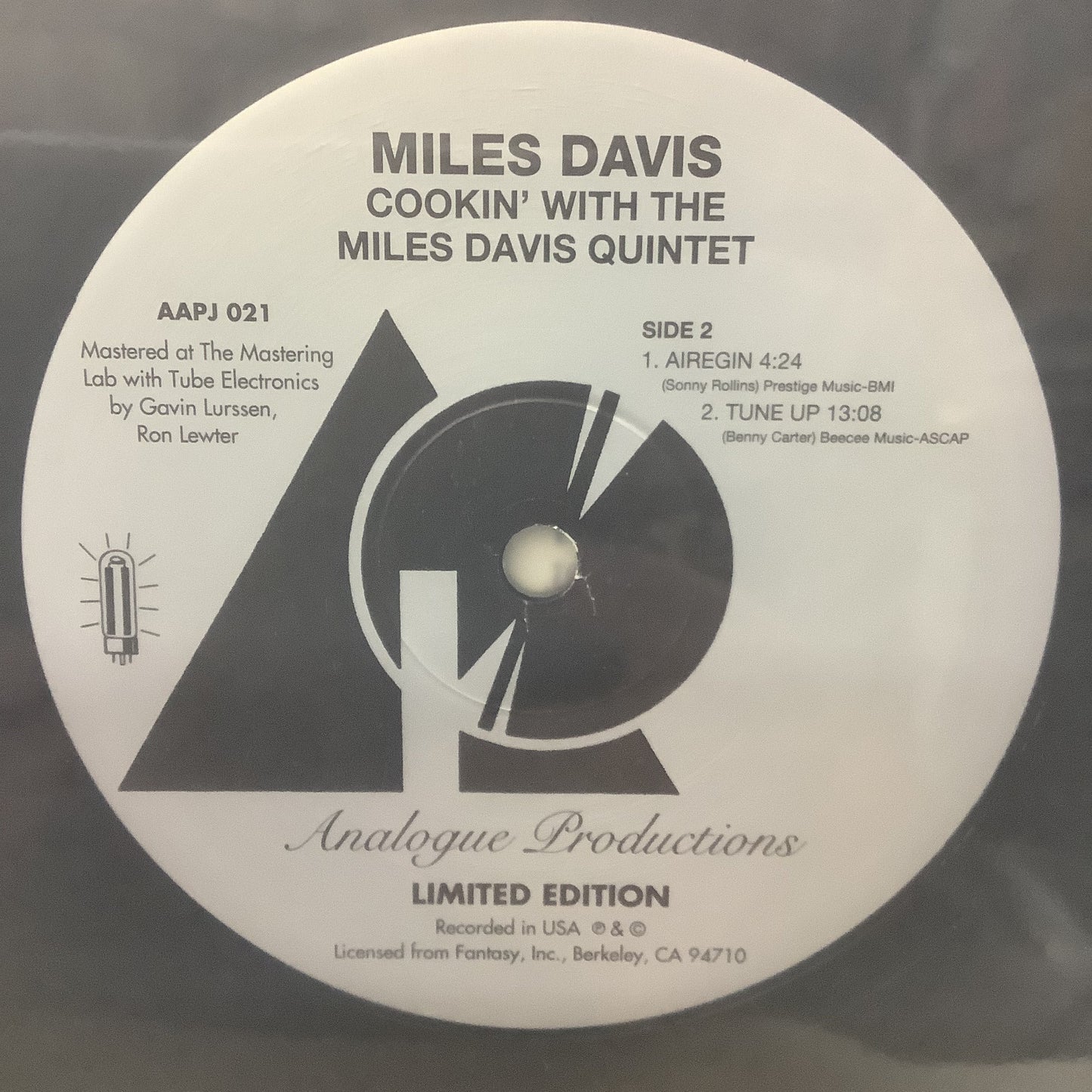 Miles Davis - Cookin' - Analogue Productions LP Vinyl Record Hub