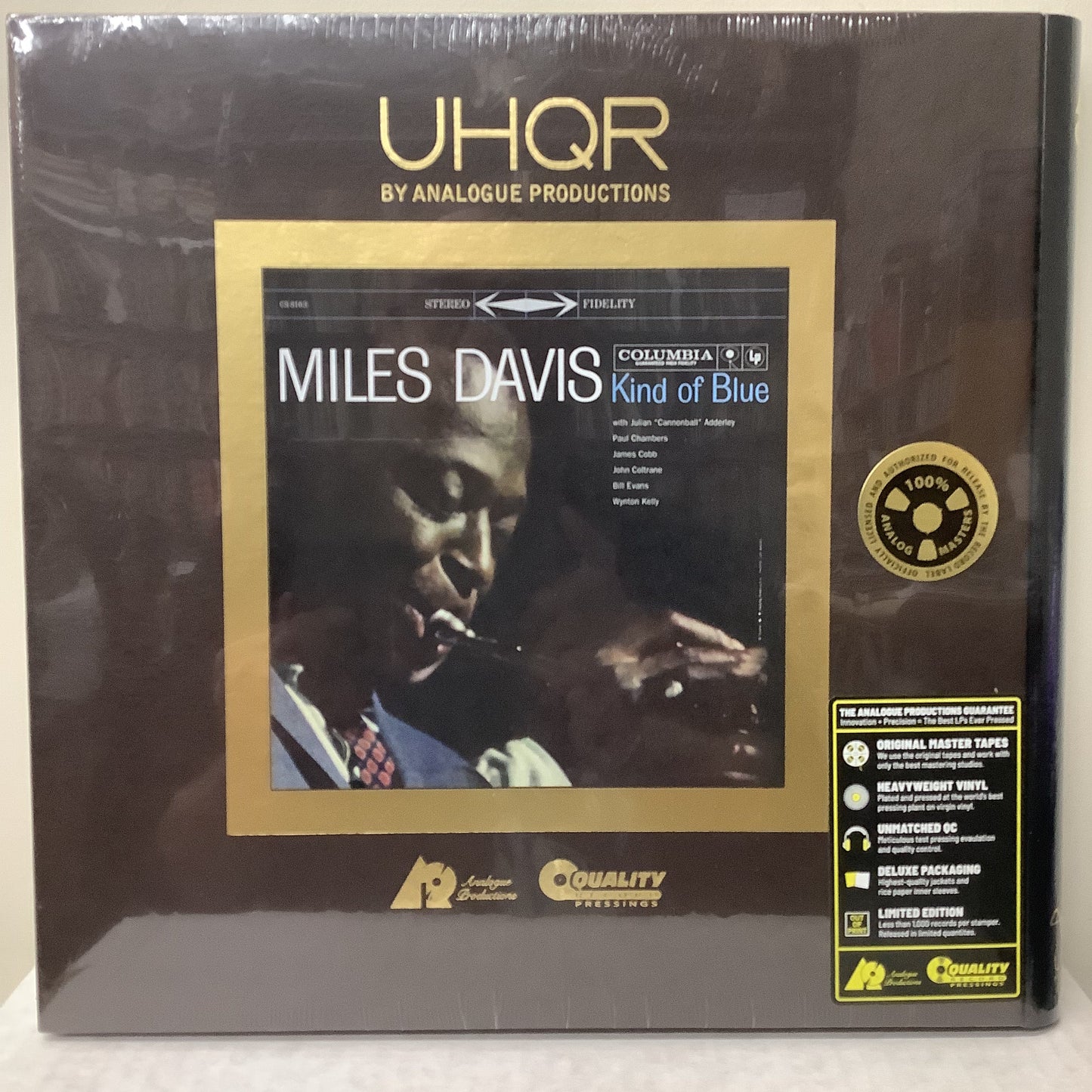 Miles Davis - Kind of Blue - Analogue Productions UHQR 33rpmLP Box Set Vinyl Record Hub