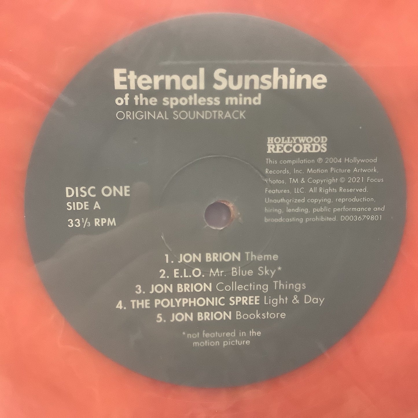 Various - Eternal Sunshine of the Spotless Mind OST - 2x LP Vinyl Record Hub