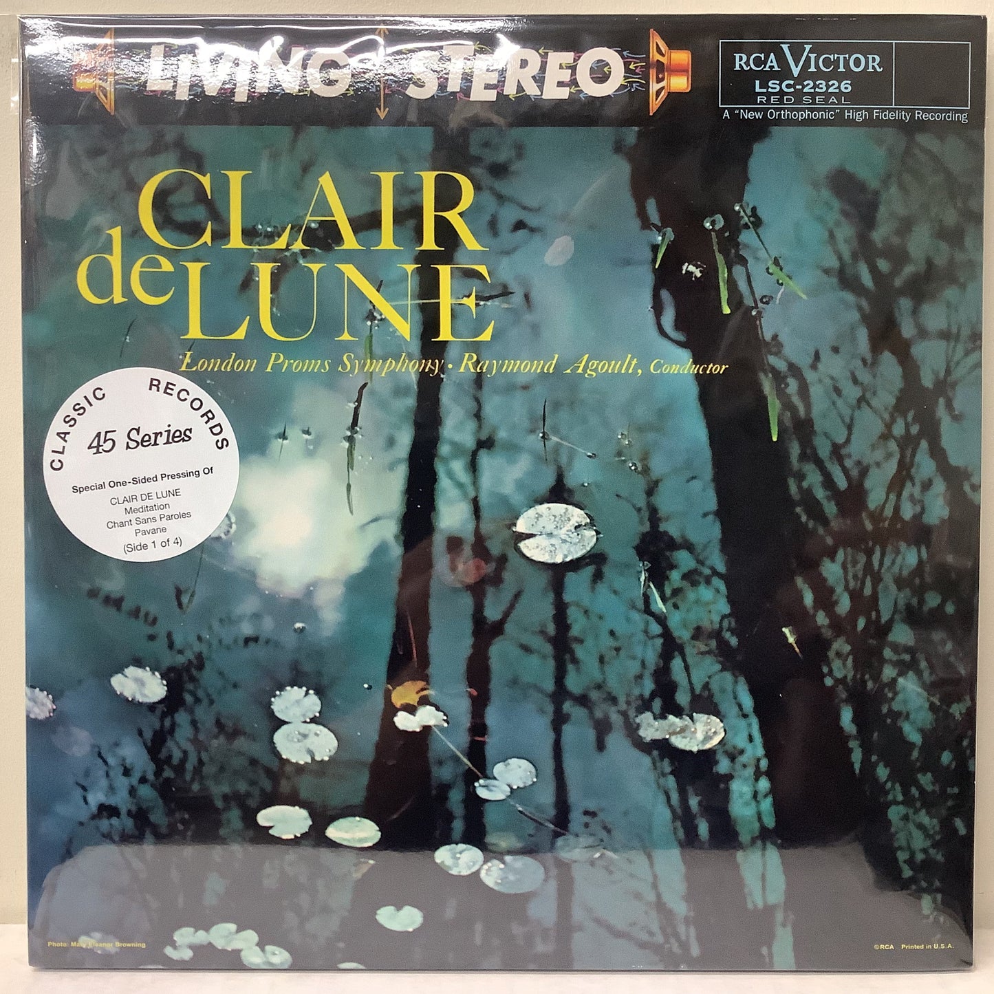 Agoult/London Proms Symphony - Clair de Lune - Classic Records 45 Series 4x LP Vinyl Record Hub