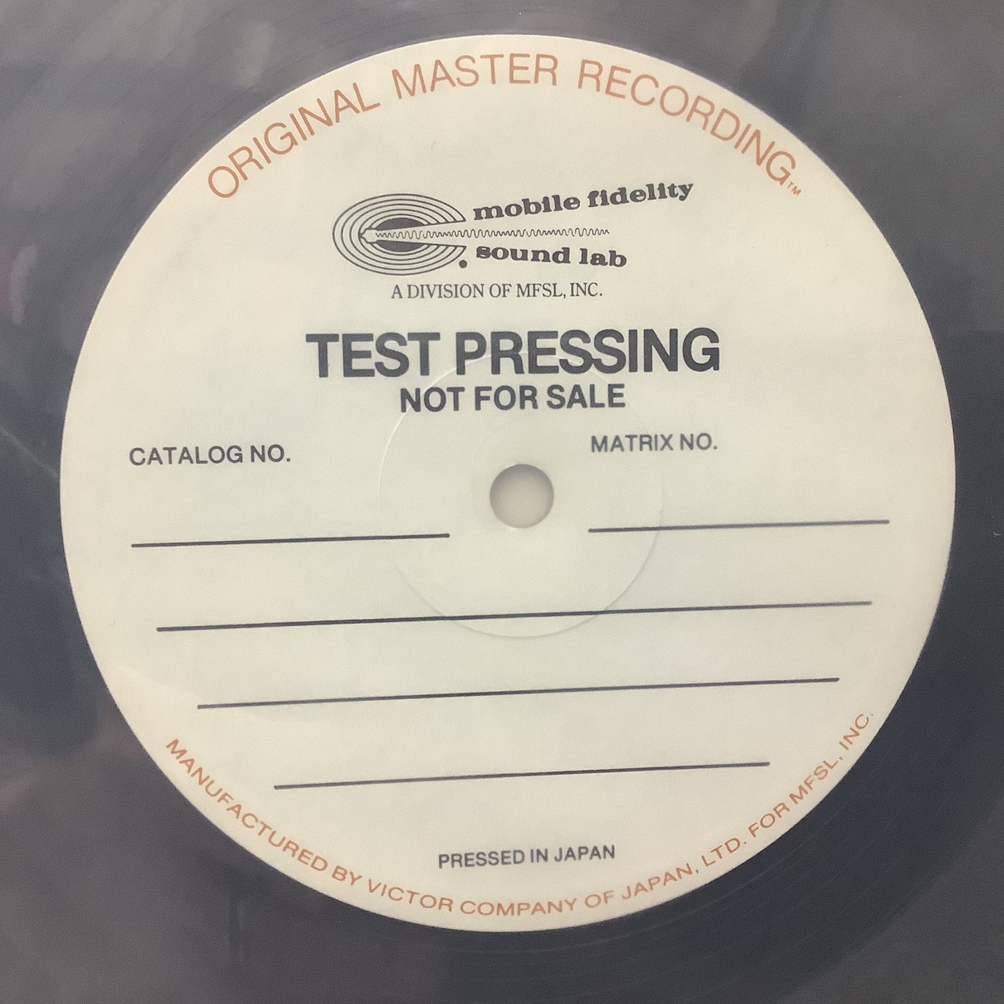 Daryl Hall & John Oates - Abandoned Luncheonette - MFSL Test Pressing LP Vinyl Record Hub