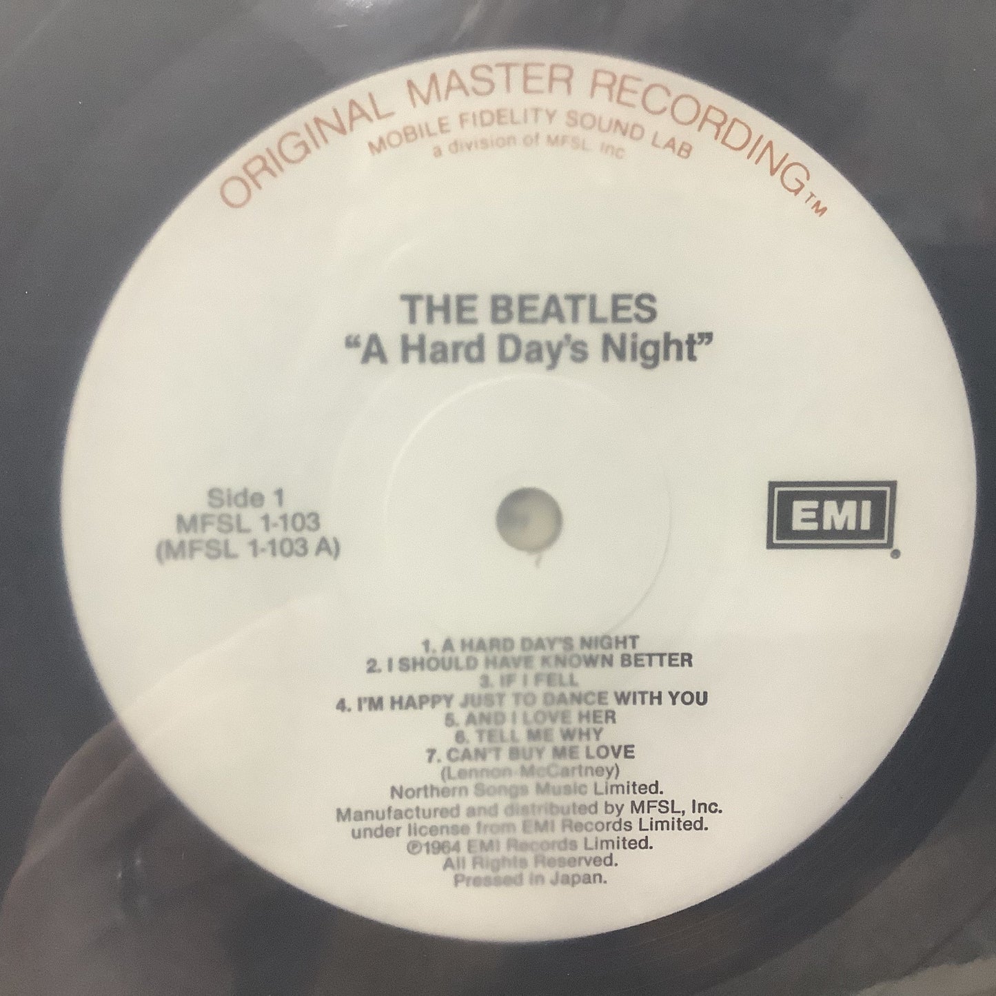 The Beatles - A Hard Day's Night - MFSL LP Vinyl Record Hub