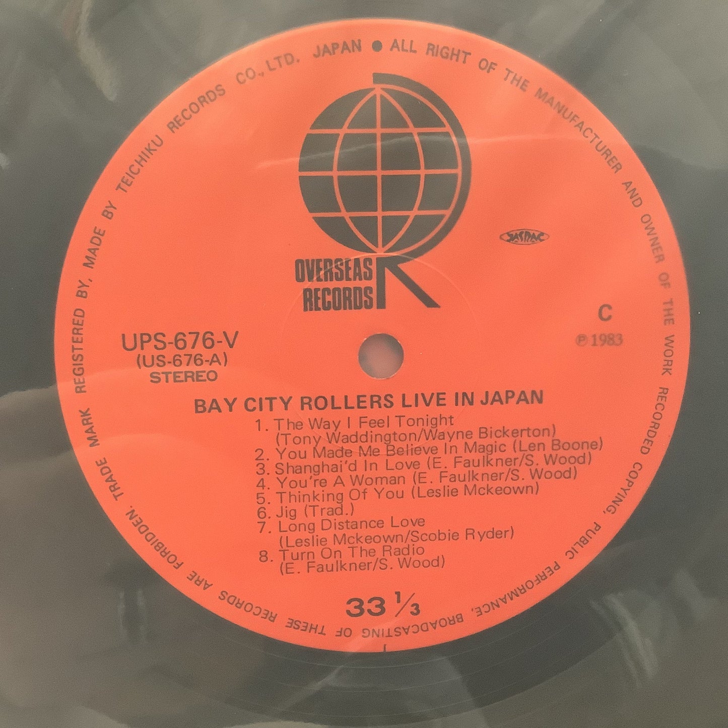 Bay City Rollers - Live in Japan - 2x LP Vinyl Record Hub