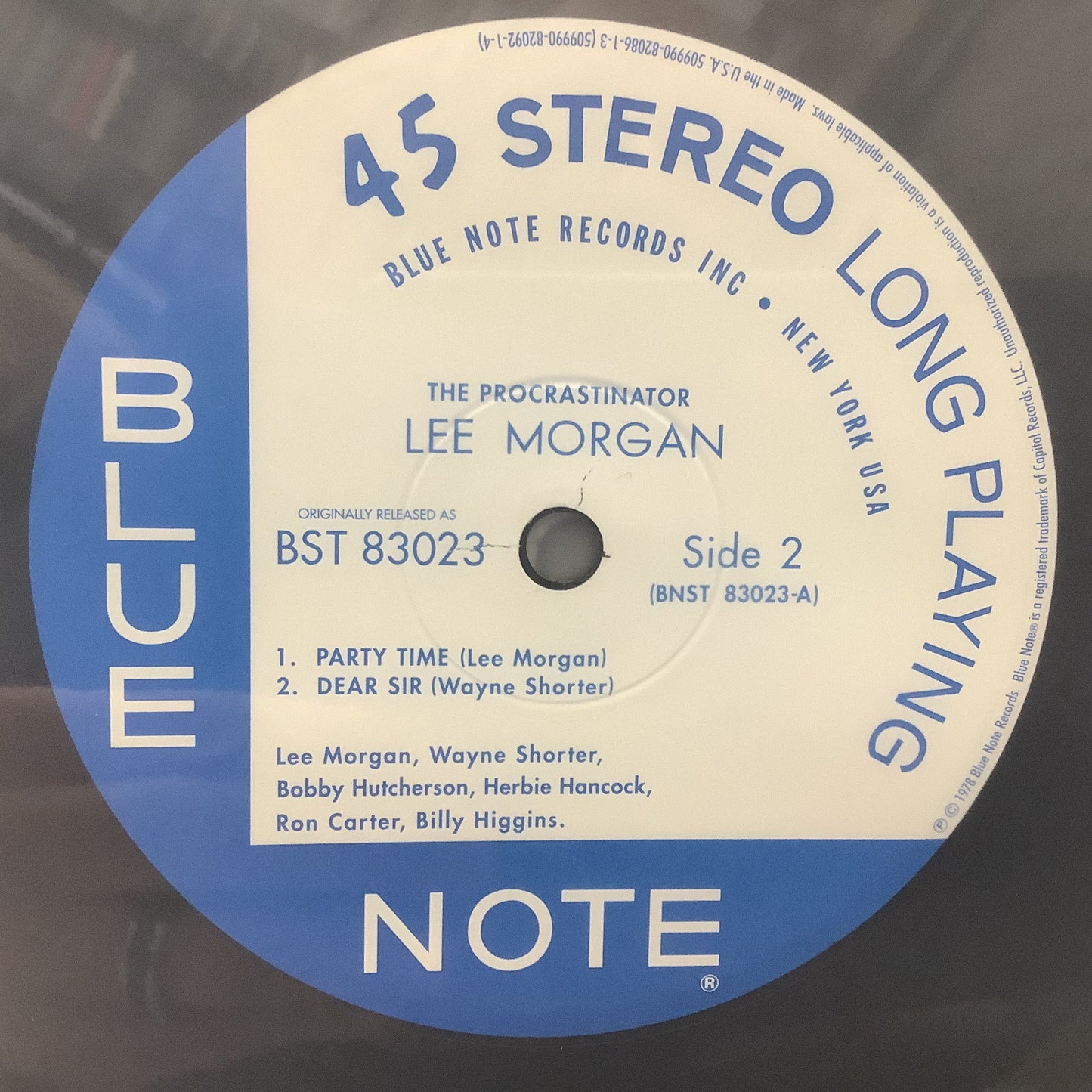 Lee Morgan - The Procrastinator - Music Matters 45RPM 2x LP Vinyl Record Hub