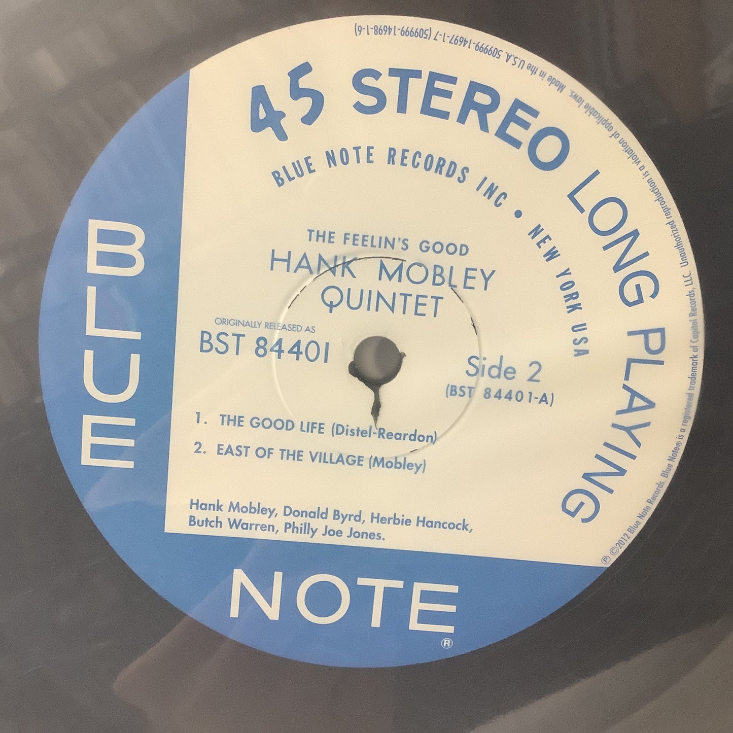 Hank Mobley - 'The Feelin's Good' - Music Matters 45RPM 2x LP Vinyl Record Hub