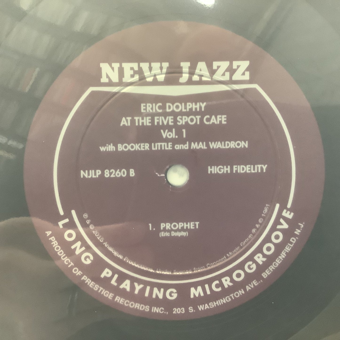Eric Dolphy - At The Five Spot - Analogue Productions LP Vinyl Record Hub
