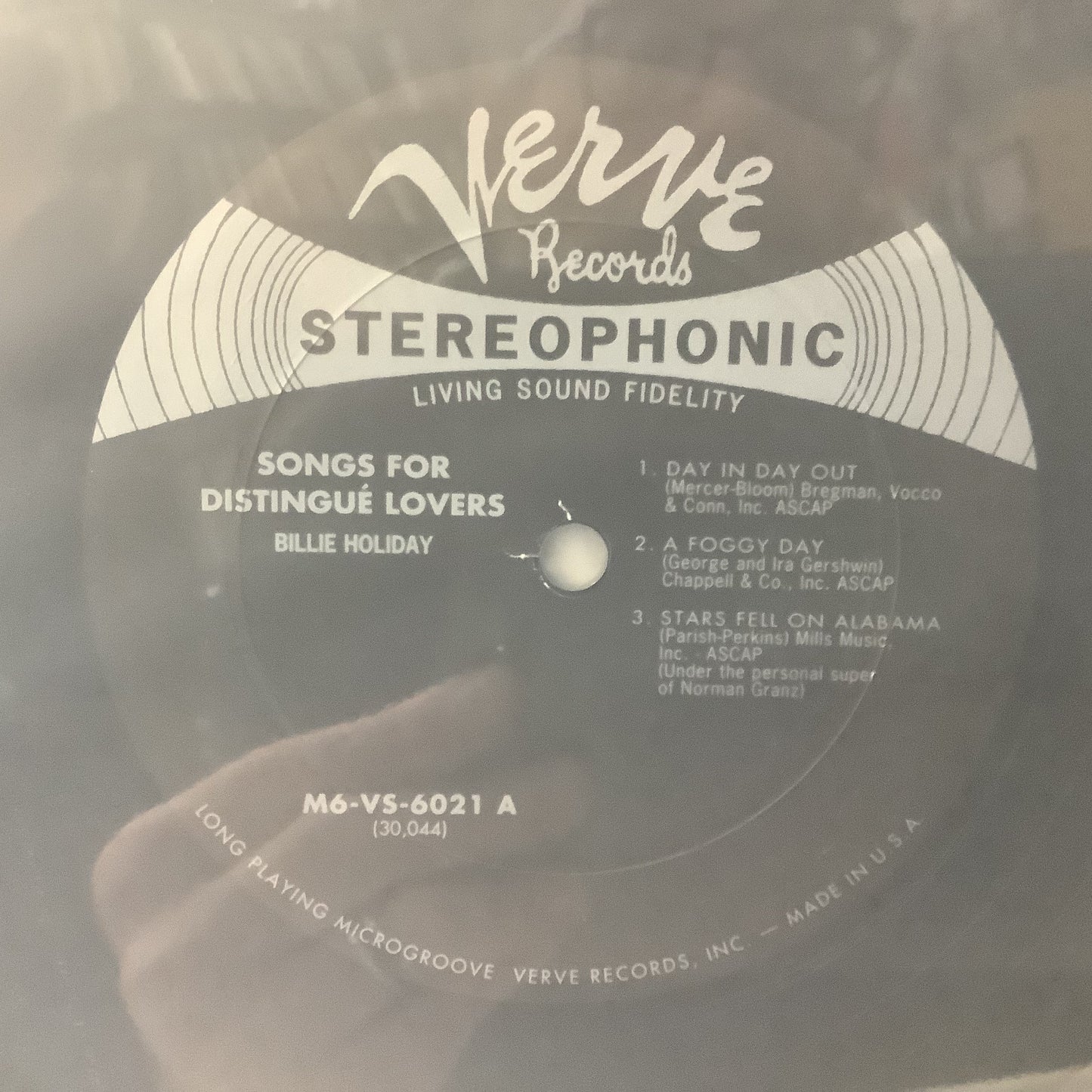 Billie Holiday - Songs for Distinguė Lovers - Classic Records Quiex SV-P LP Vinyl Record Hub