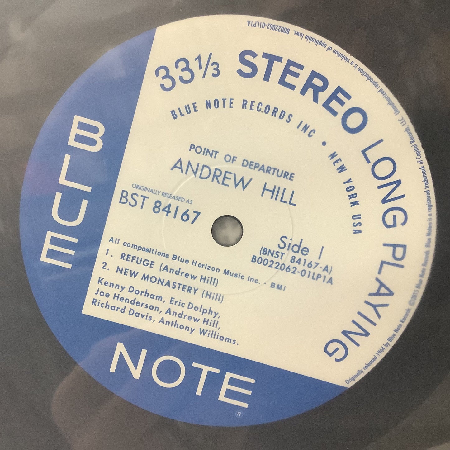 Andrew Hill - Point of Departure - Music Matters LP Vinyl Record Hub