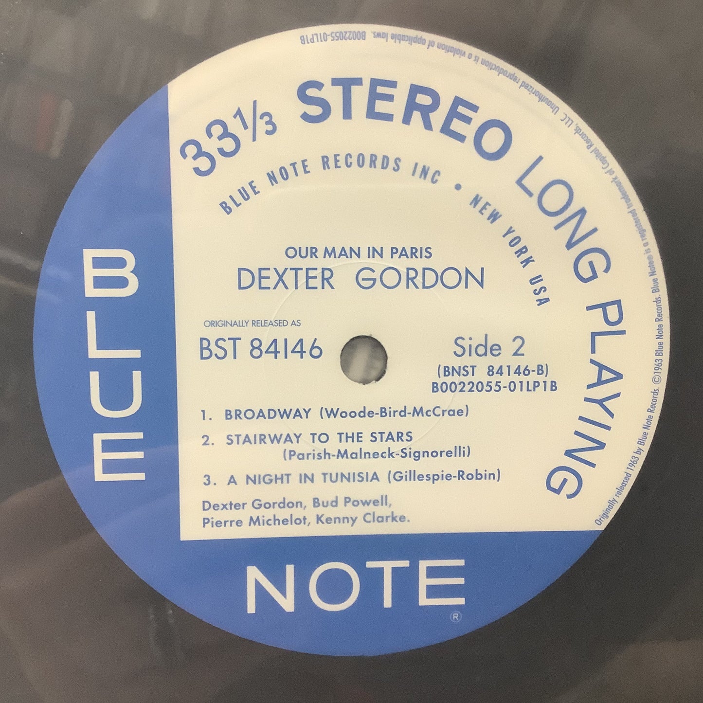 Dexter Gordon - Our Man in Paris - Music Matters LP Vinyl Record Hub