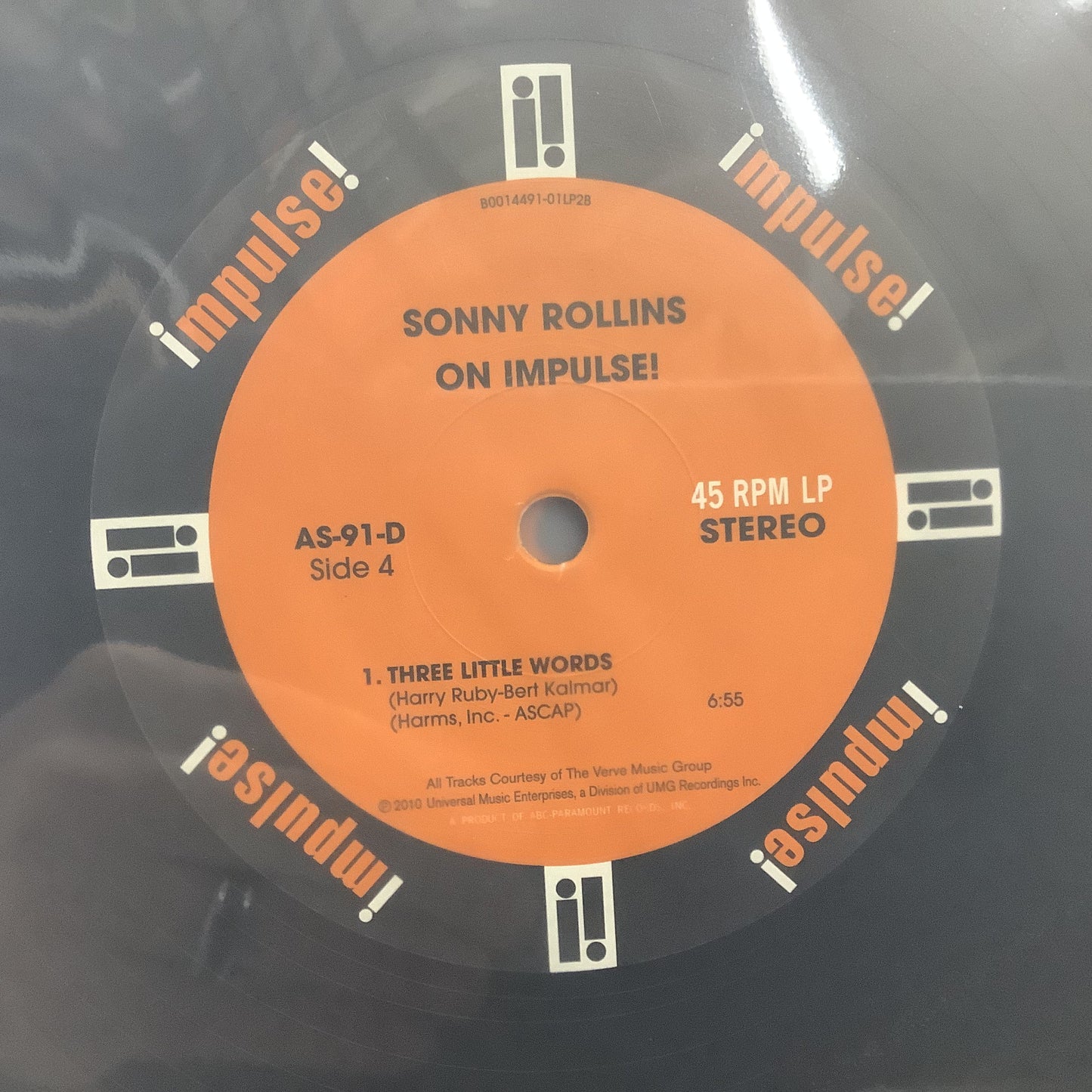 Sonny Rollins - On Impulse! - Analogue Productions 45RPM 2x LP Vinyl Record Hub