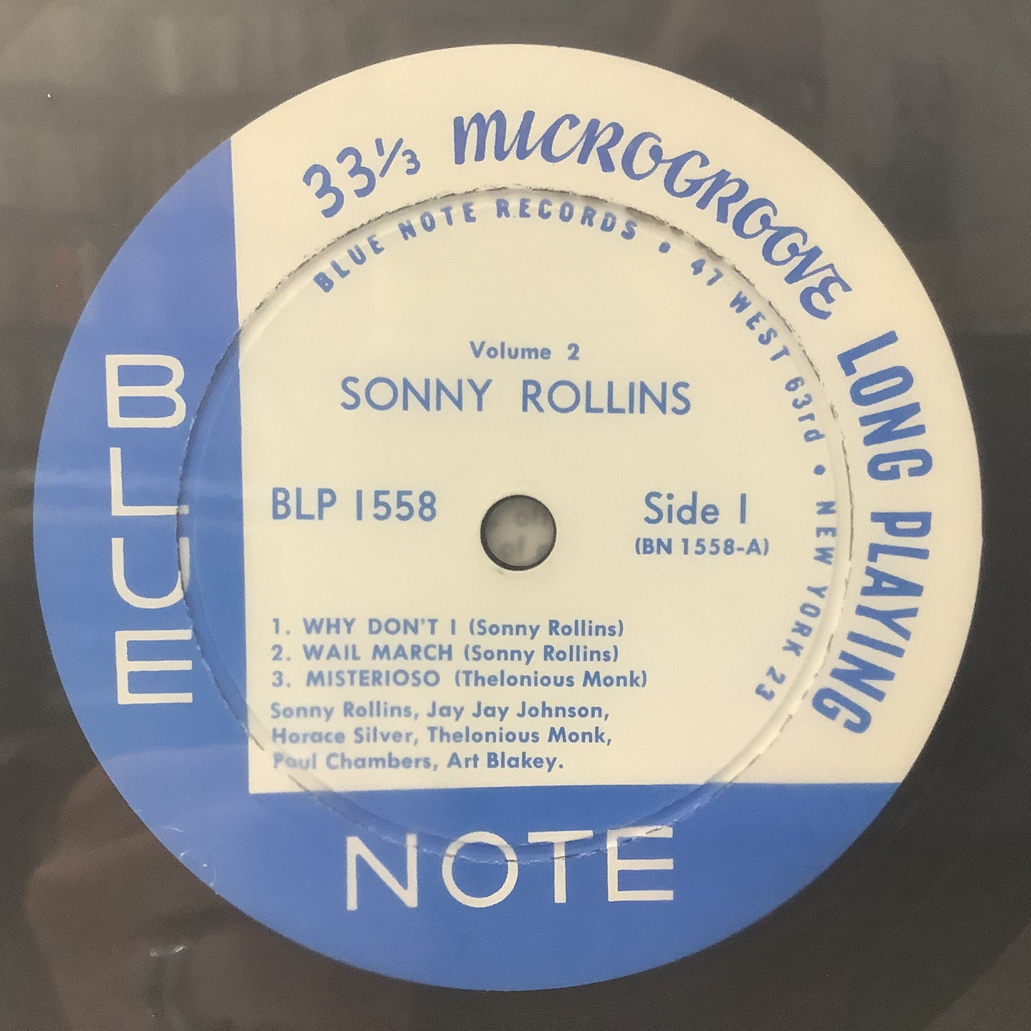 Sonny Rollins - Volume 2 - Classic Records LP Vinyl Record Hub