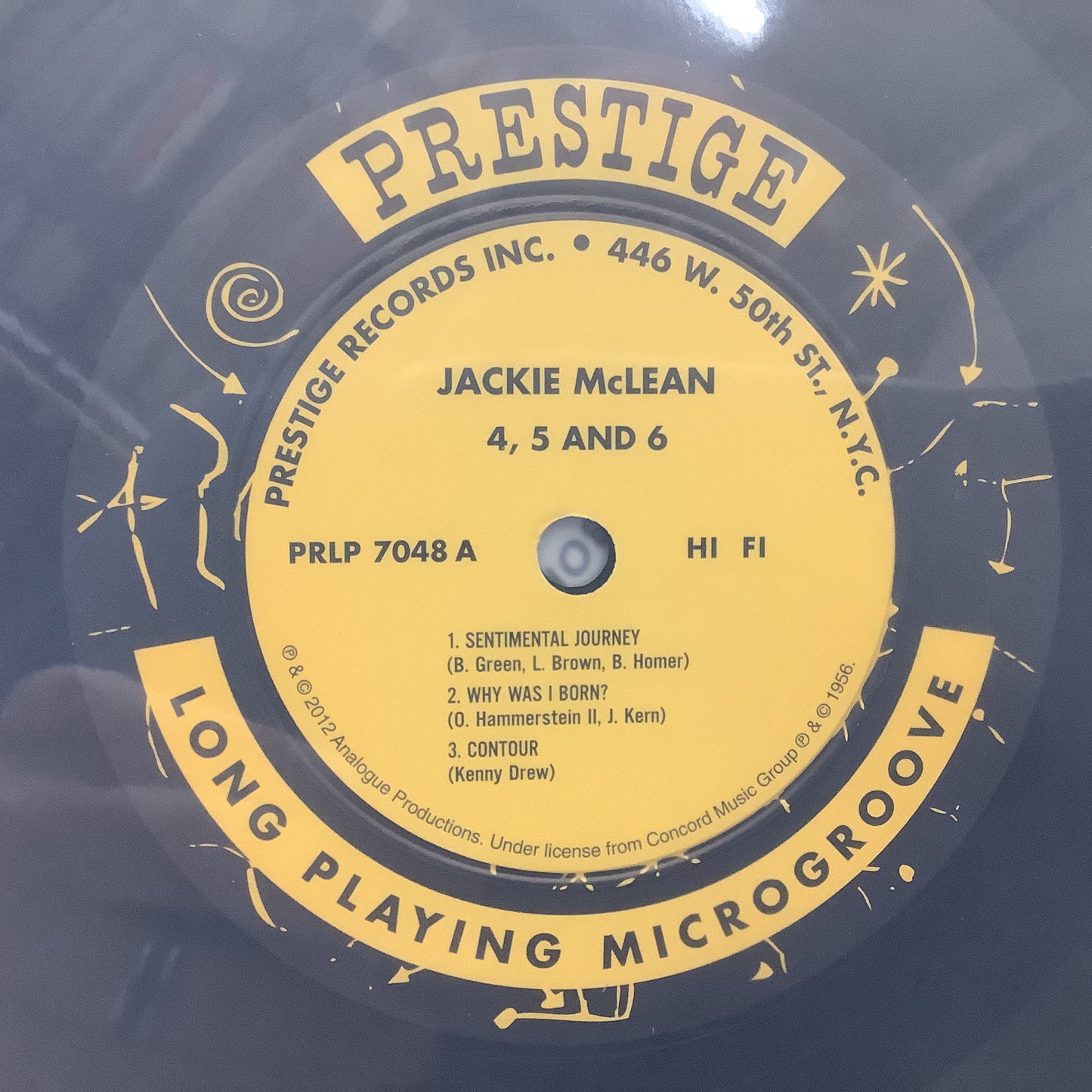 Jackie McLean - 4 5 and 6 - Analogue Productions LP Vinyl Record Hub
