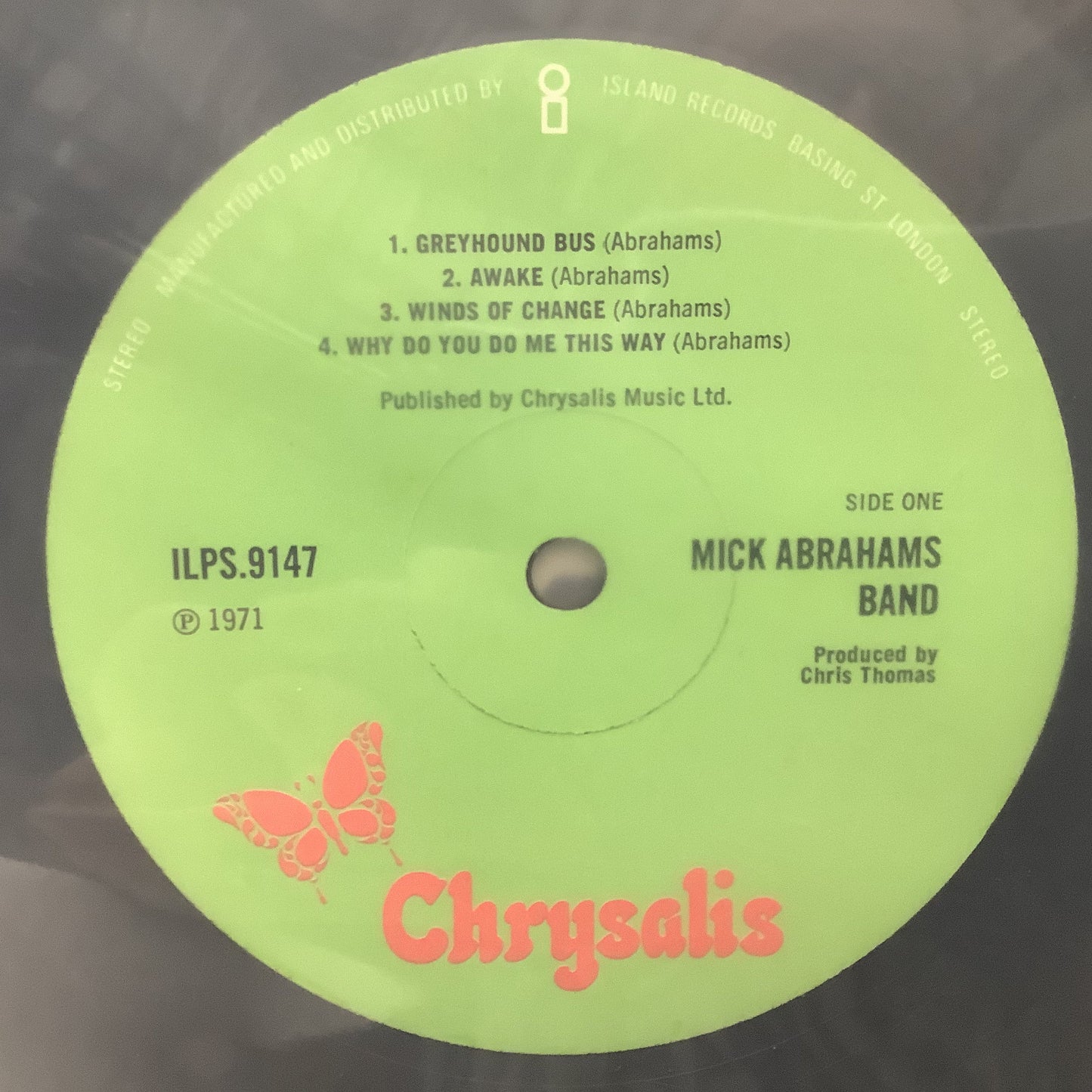 Mick Abrahams - Mick Abrahams - UK LP Vinyl Record Hub
