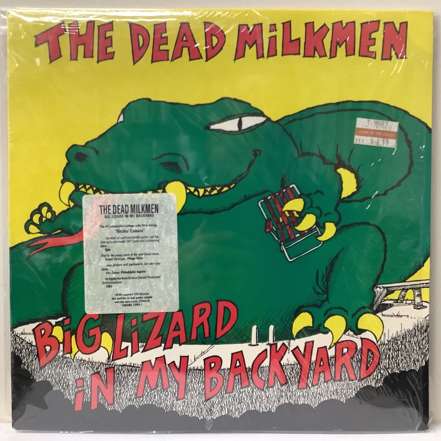 Dead Milkmen - Big Lizard in My Back Yard - LP Vinyl Record Hub