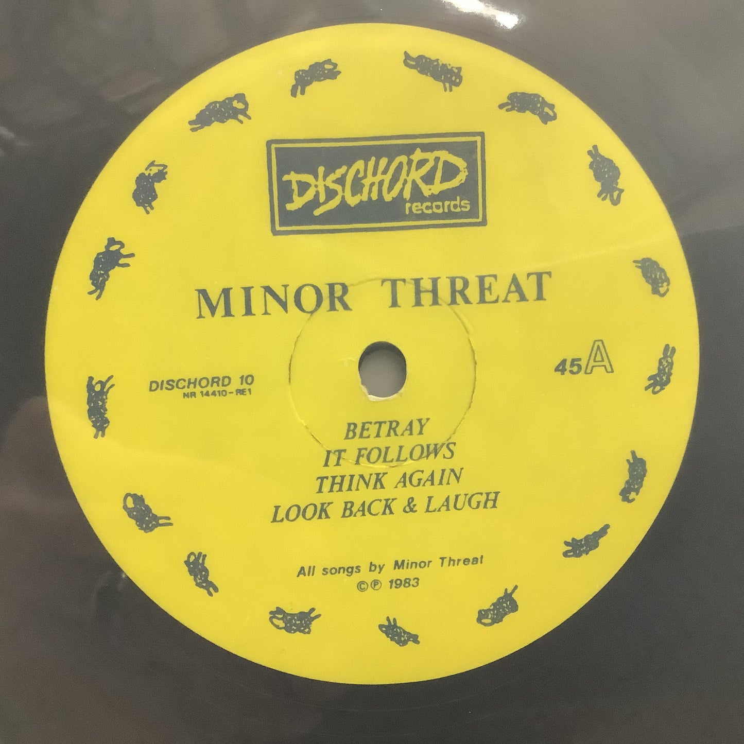 Minor Threat - Out of Step - EP Vinyl Record Hub