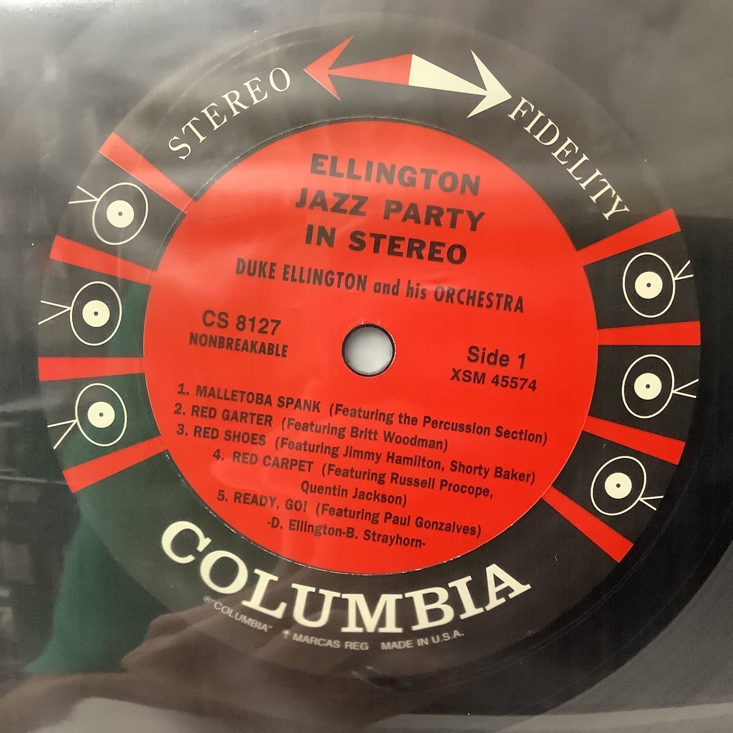 Duke Ellington - Jazz Party in Stereo - Classic LP + 4x 45RPM Single-Sided LPs Vinyl Record Hub