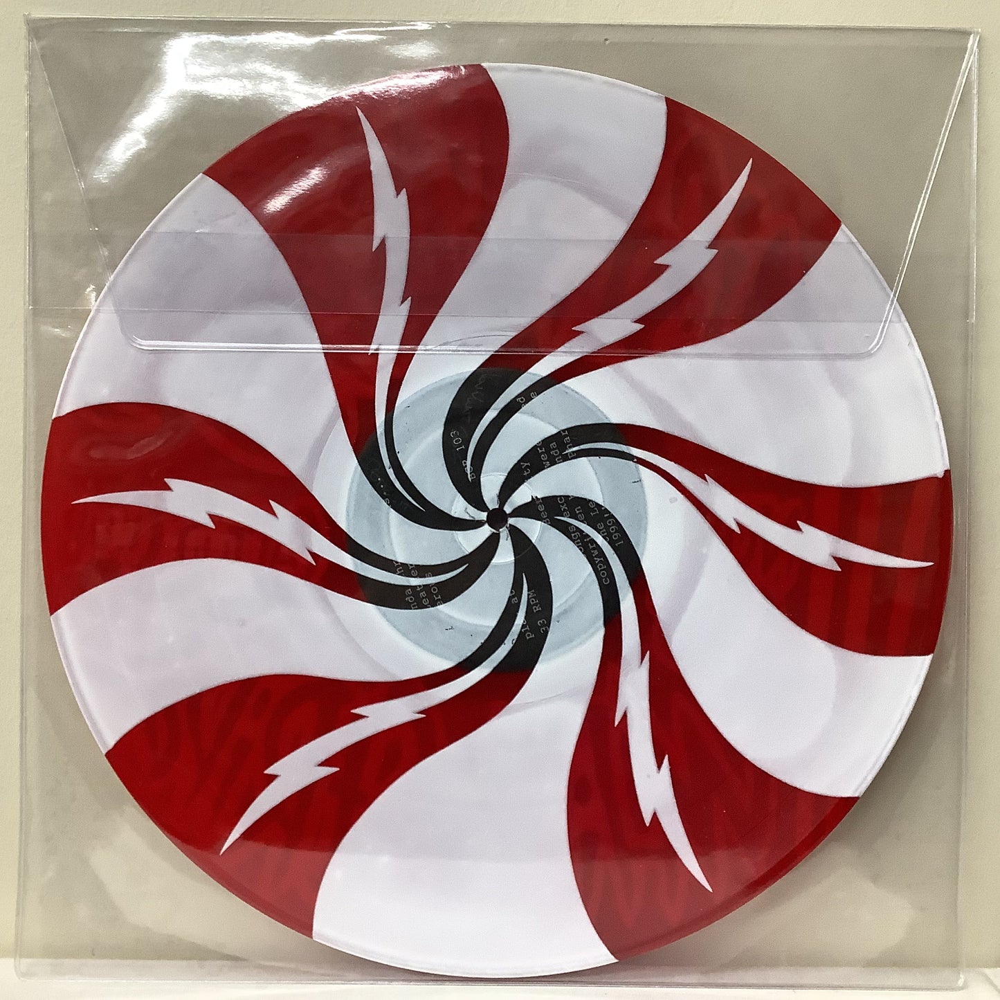 White Stripes/Mistreaters - Cactus Club 1999 Vinyl Poster by Von Munz Vinyl Record Hub