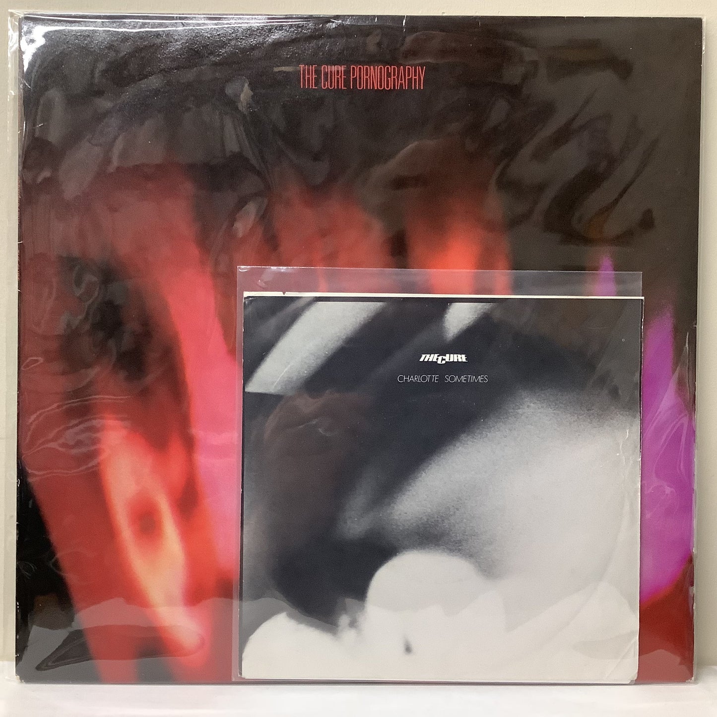The Cure - Pornography - Australian LP & 45 set Vinyl Record Hub