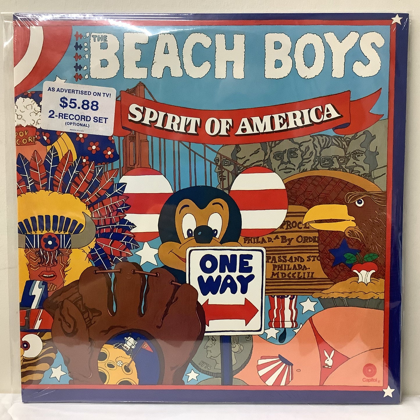 The Beach Boys - Spirit of America 2x LP Vinyl Record Hub