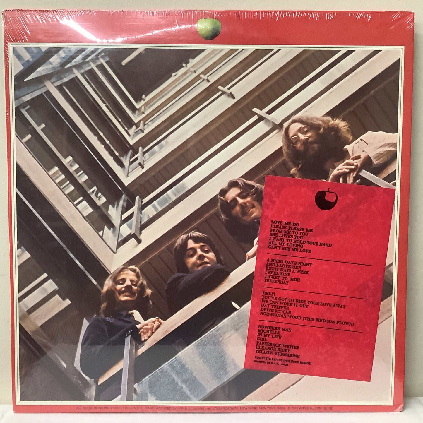 The Beatles - 1962-1966 - Apple 2x LP Vinyl Record Hub