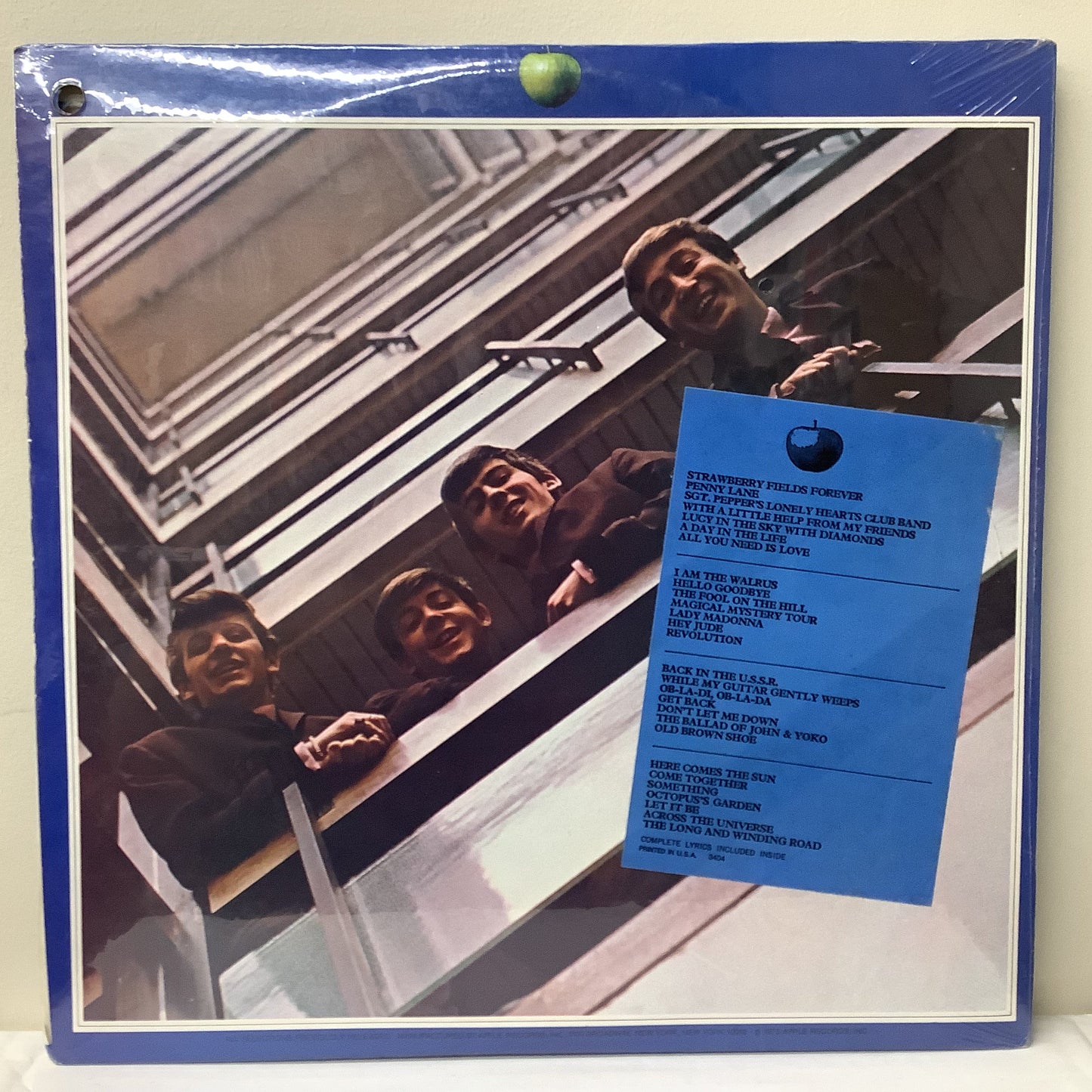 The Beatles - 1967-1970 - Apple Promo 2x LP Vinyl Record Hub