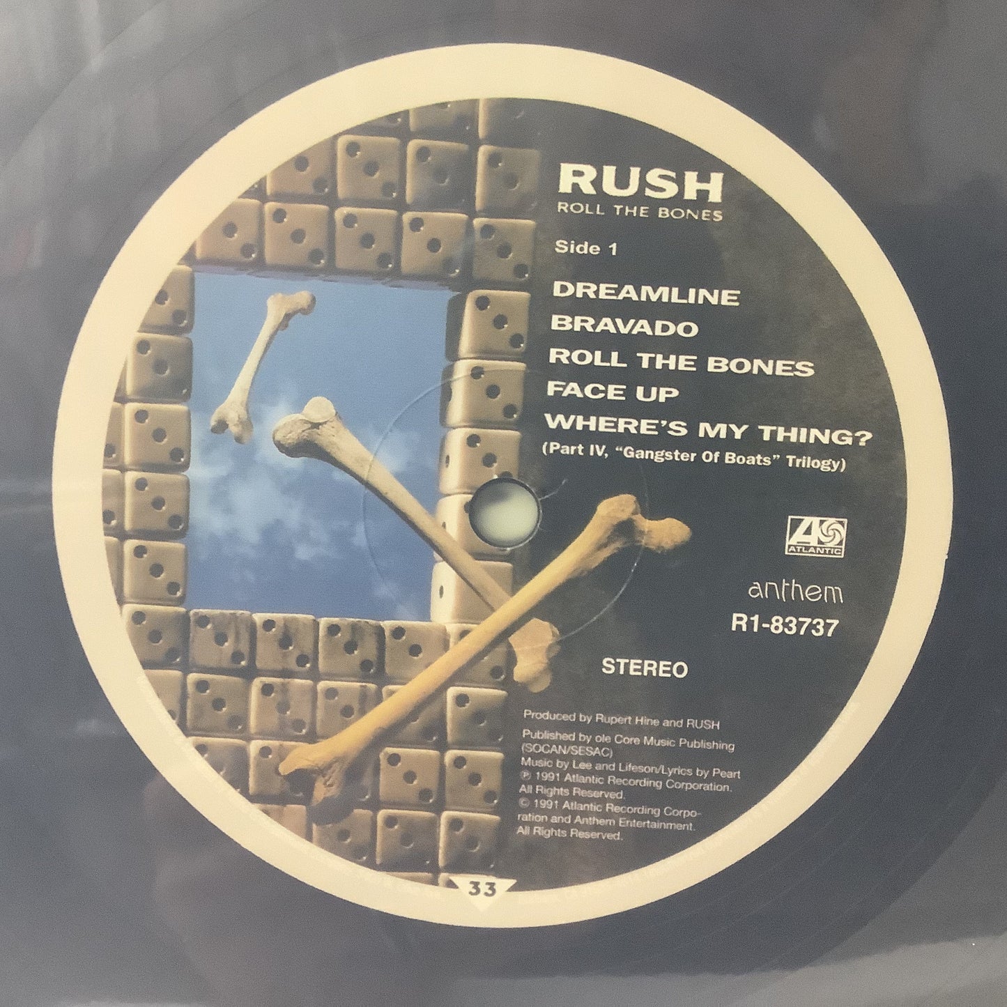 Rush - Roll the Bones - LP Vinyl Record Hub