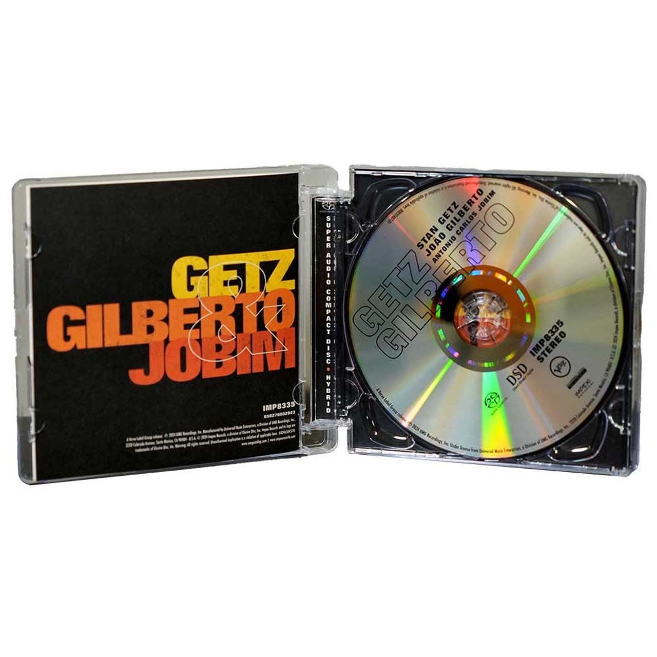 Stan Getz & Joao Gilberto - Getz/Gilberto - Impex Hybrid Stereo SACD Vinyl Record Hub
